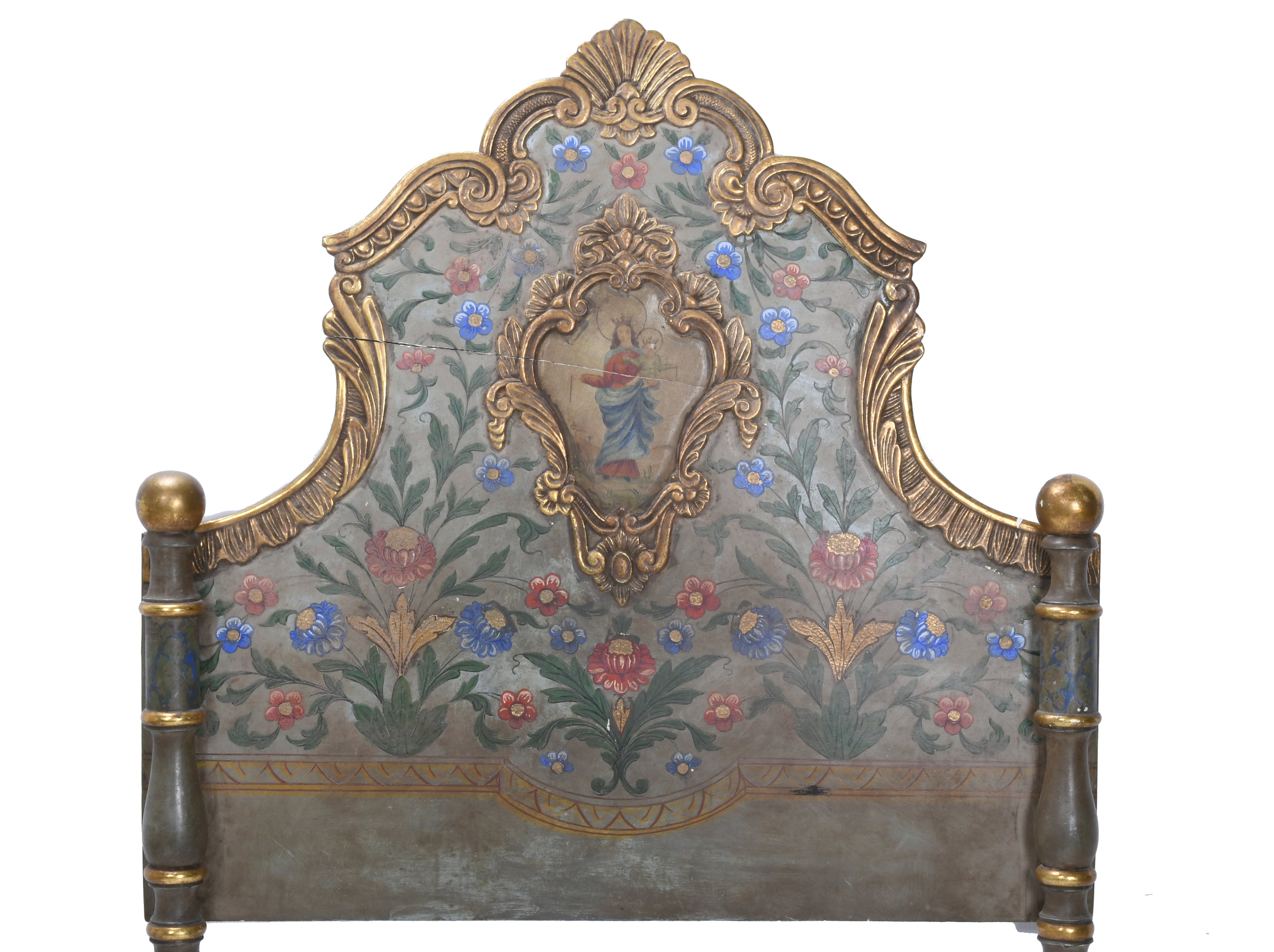 Cabezal de cama siguiendo los modelos de Olot, med. siglo X