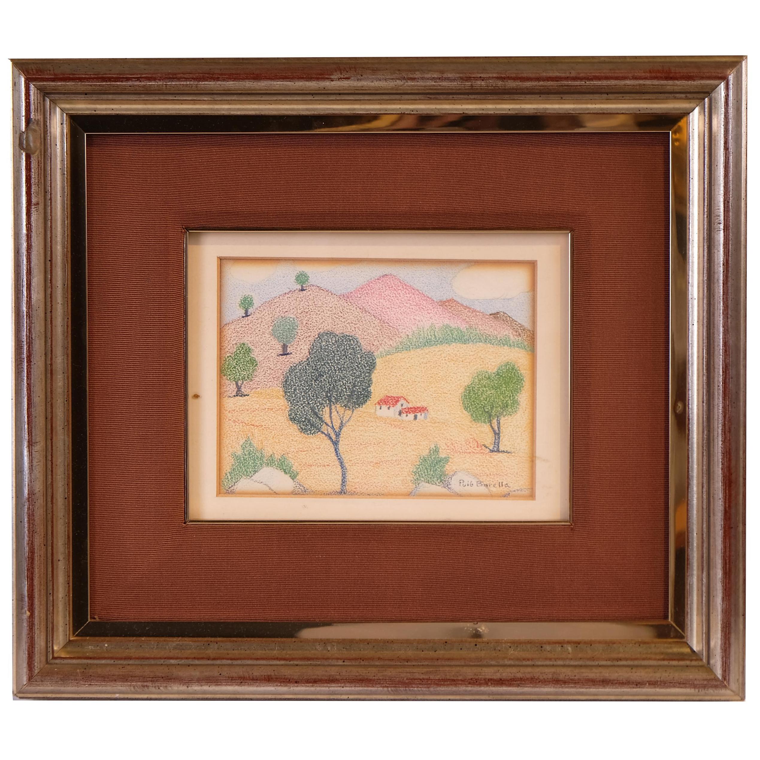 LLUÍS PUIG BARELLA (1894-1984). "Paisaje".