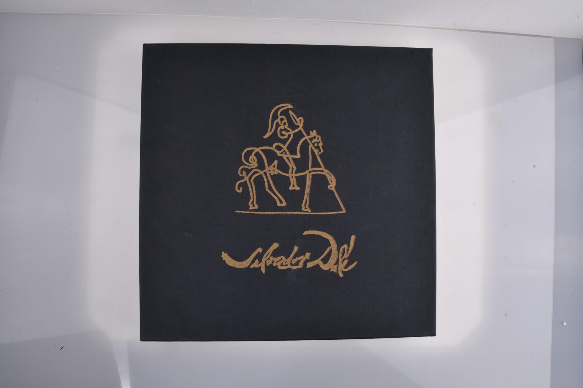 SALVADOR DALÍ I DOMÈNECH (1904-1989). Conjunto de cuatro pl