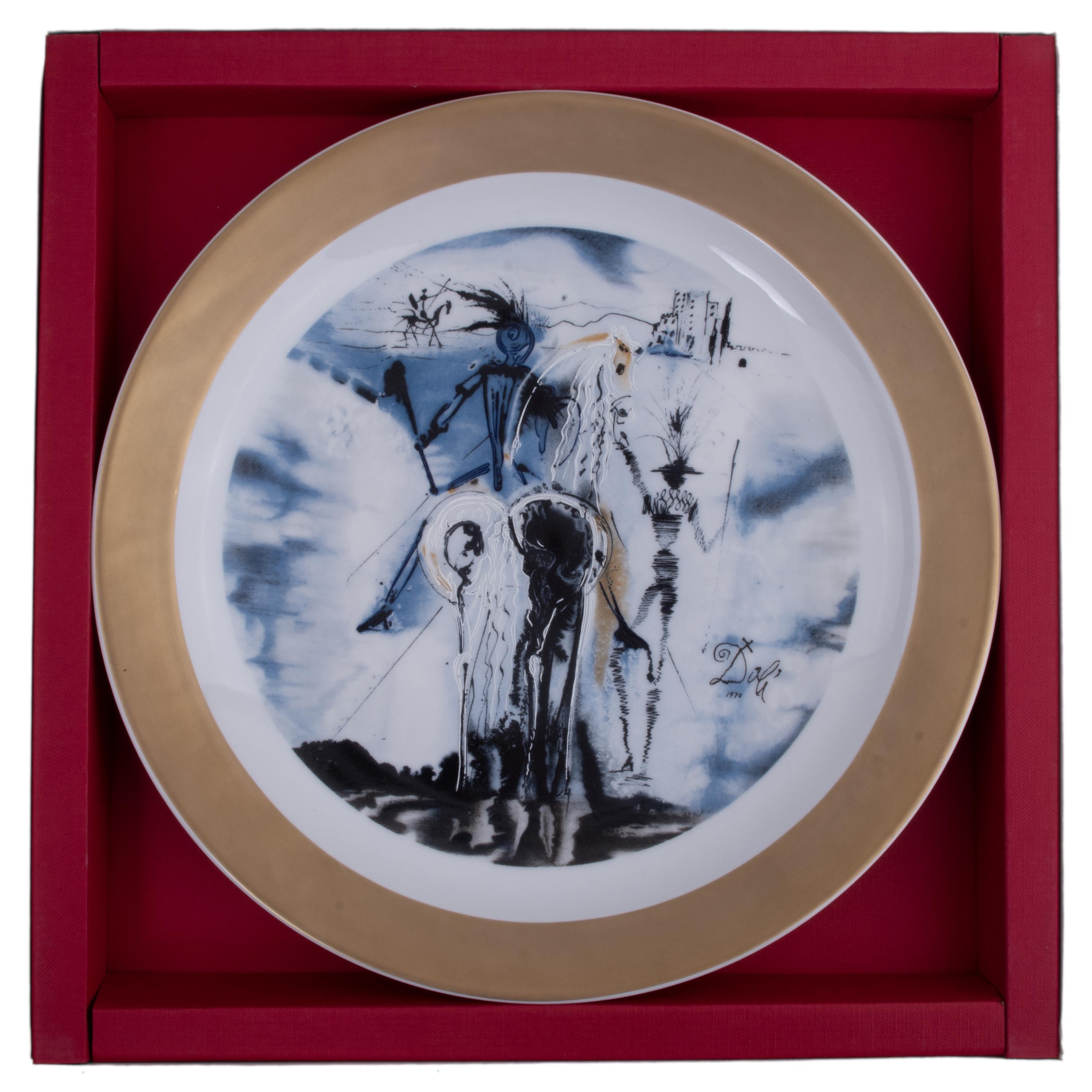 SALVADOR DALÍ I DOMÈNECH (1904-1989). Conjunto de cuatro pl