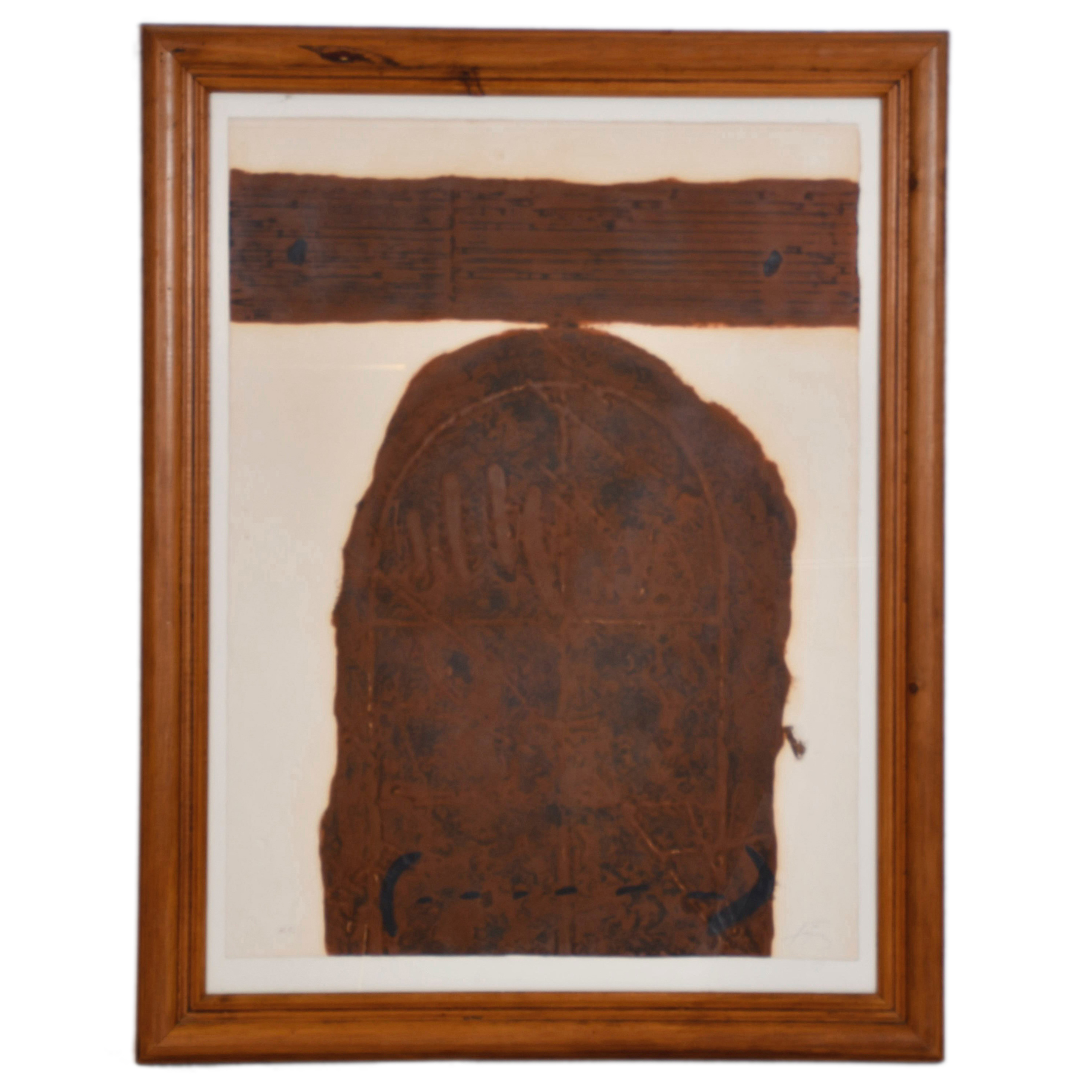 ANTONI TÀPIES (1923-2012). Sin título.