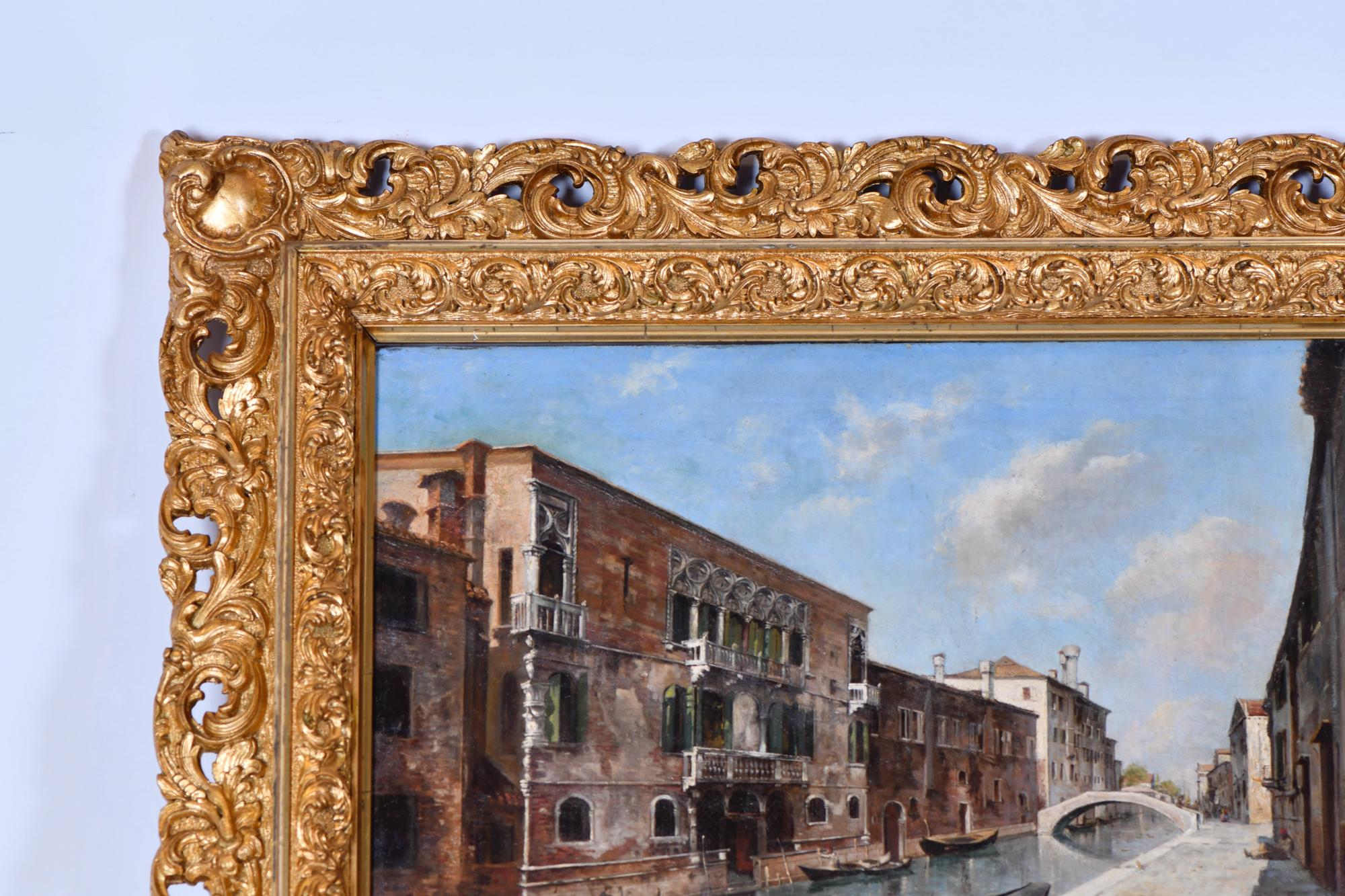 EDOUARD LOBJOY (XIX).  "el Palazzo del Camello", 1883.