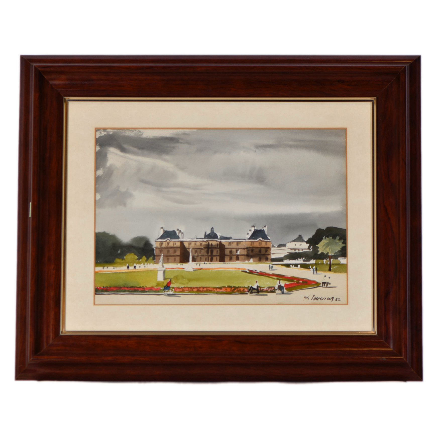 FREDERIC LLOVERAS HERRERA (1912-1983). "Palacio", 1982.