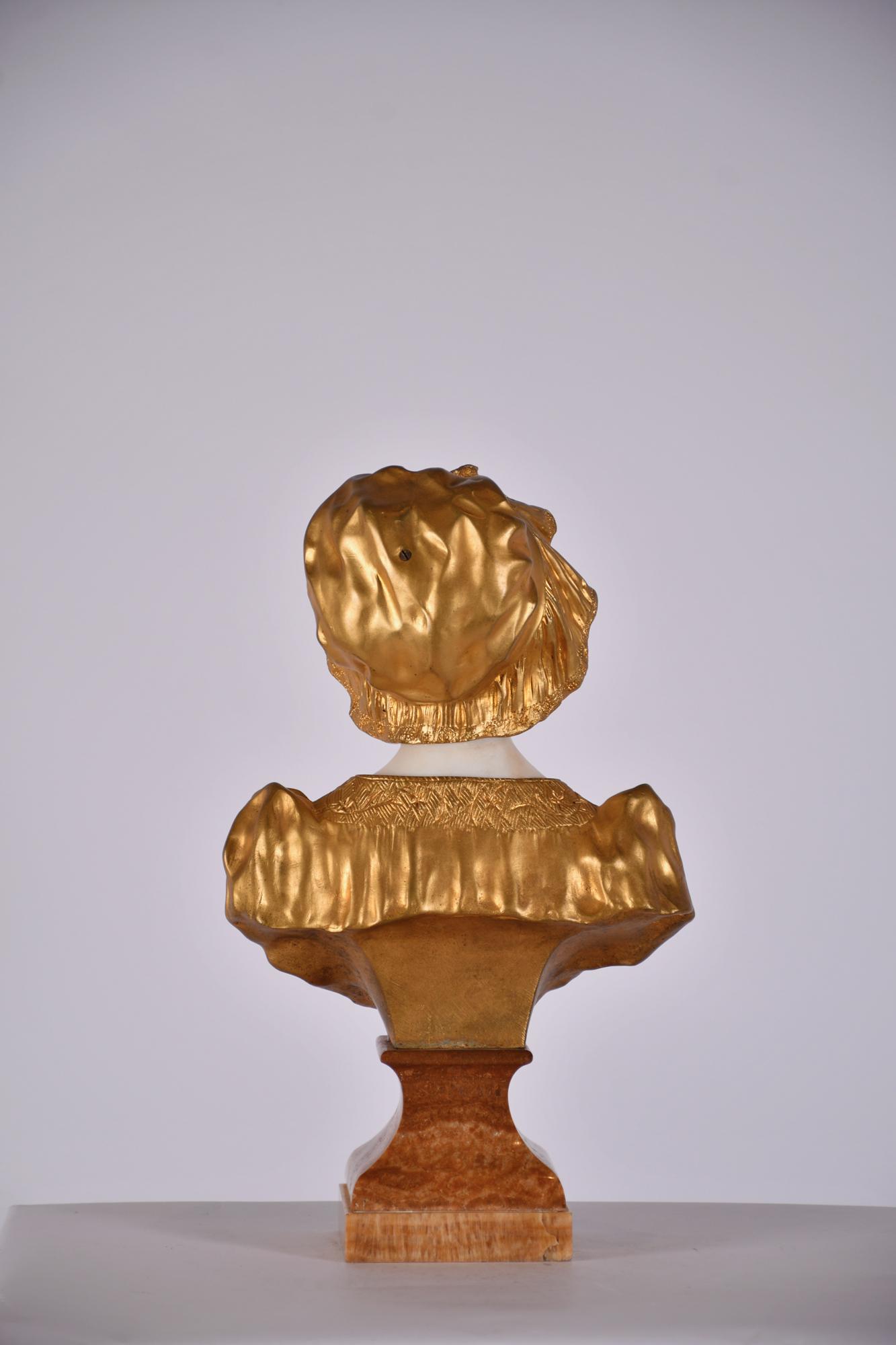 SIGUIENDO MODELOS DE AFFORTUNATO GORY (1869 - 1925). Busto 