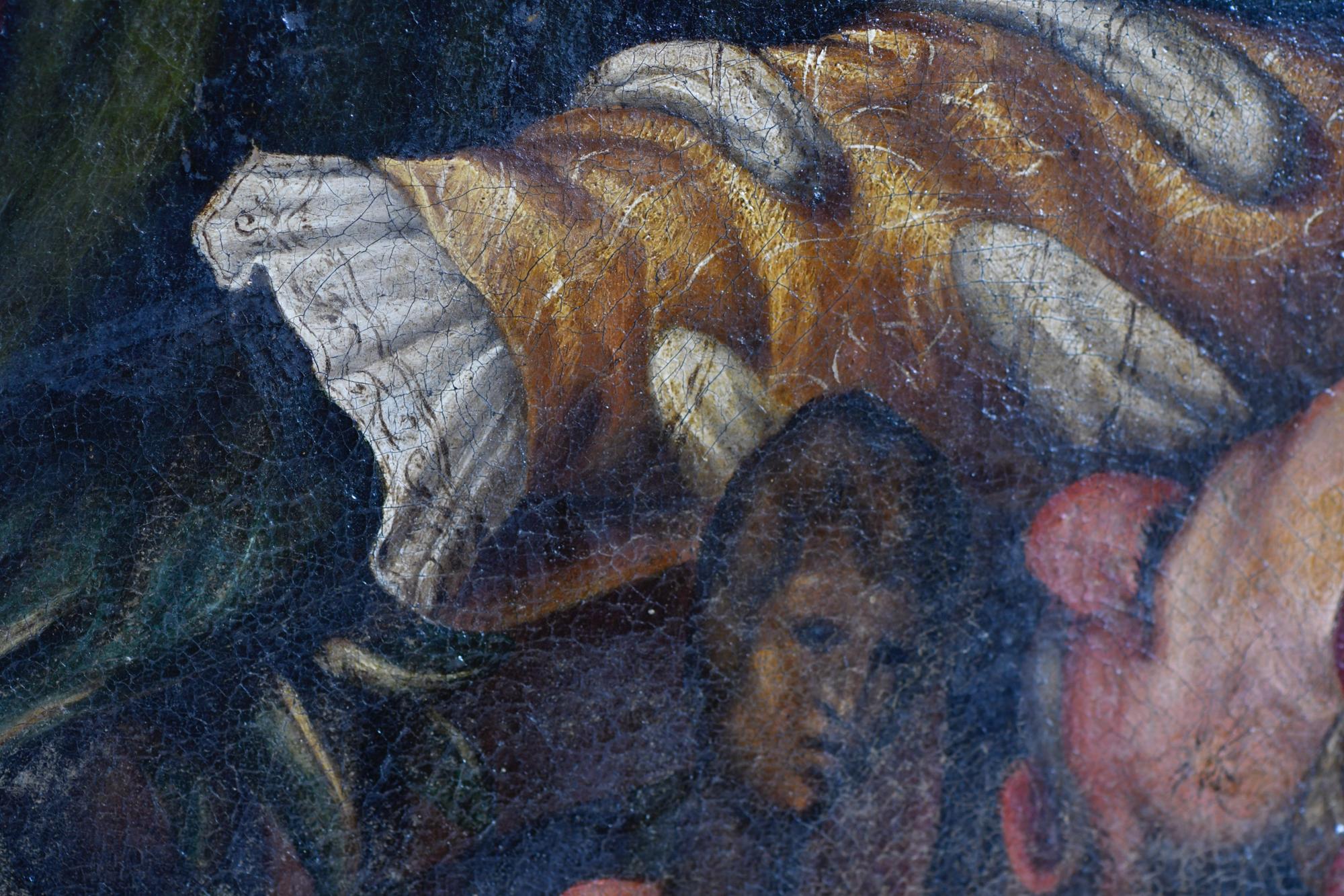 ESCUELA ITALIANA, SIGLO XVIII. "Juego de ajedrez".