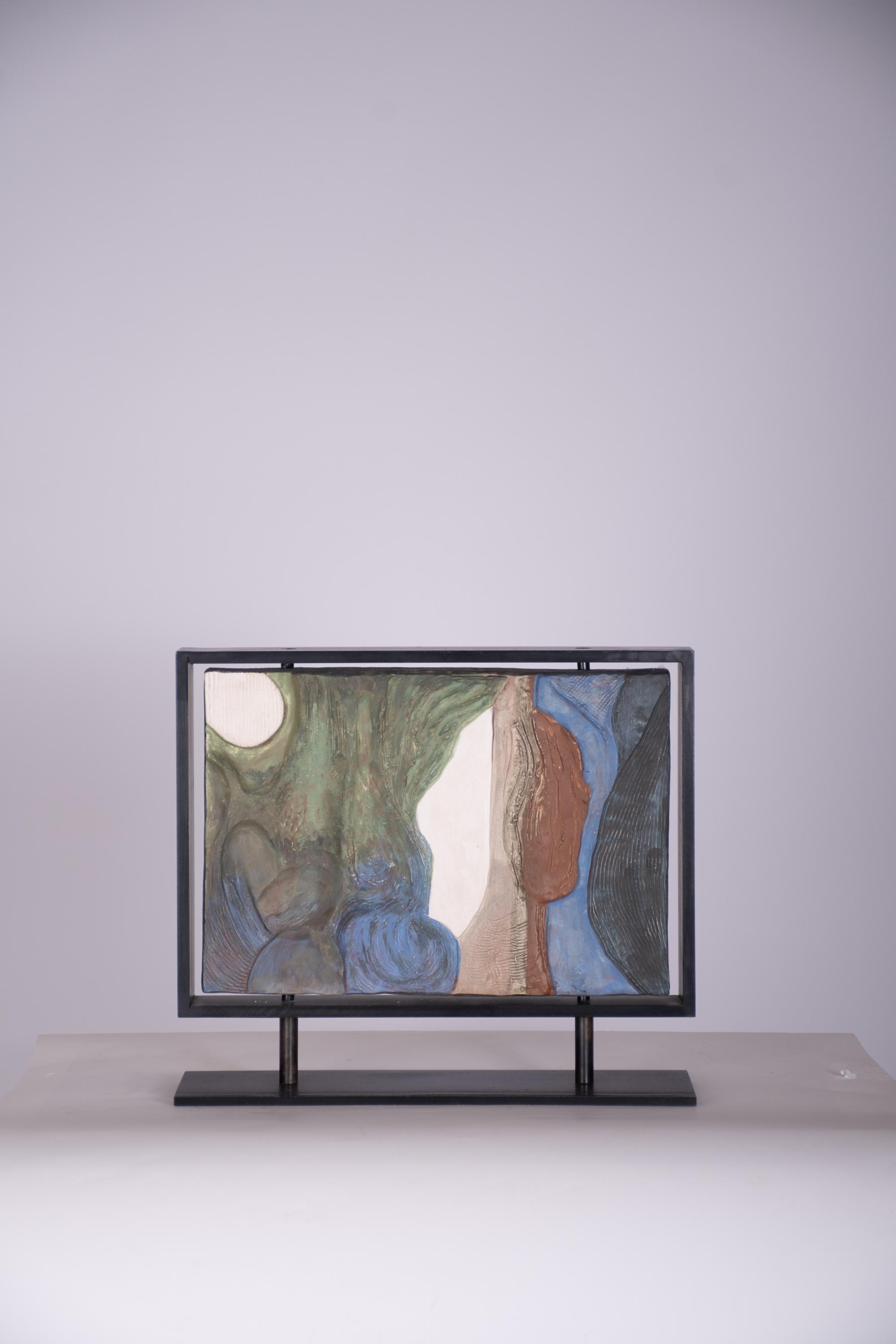 ESCUELA ESPAÑOLA, SIGLO XX-XXI. Relieve abstracto.