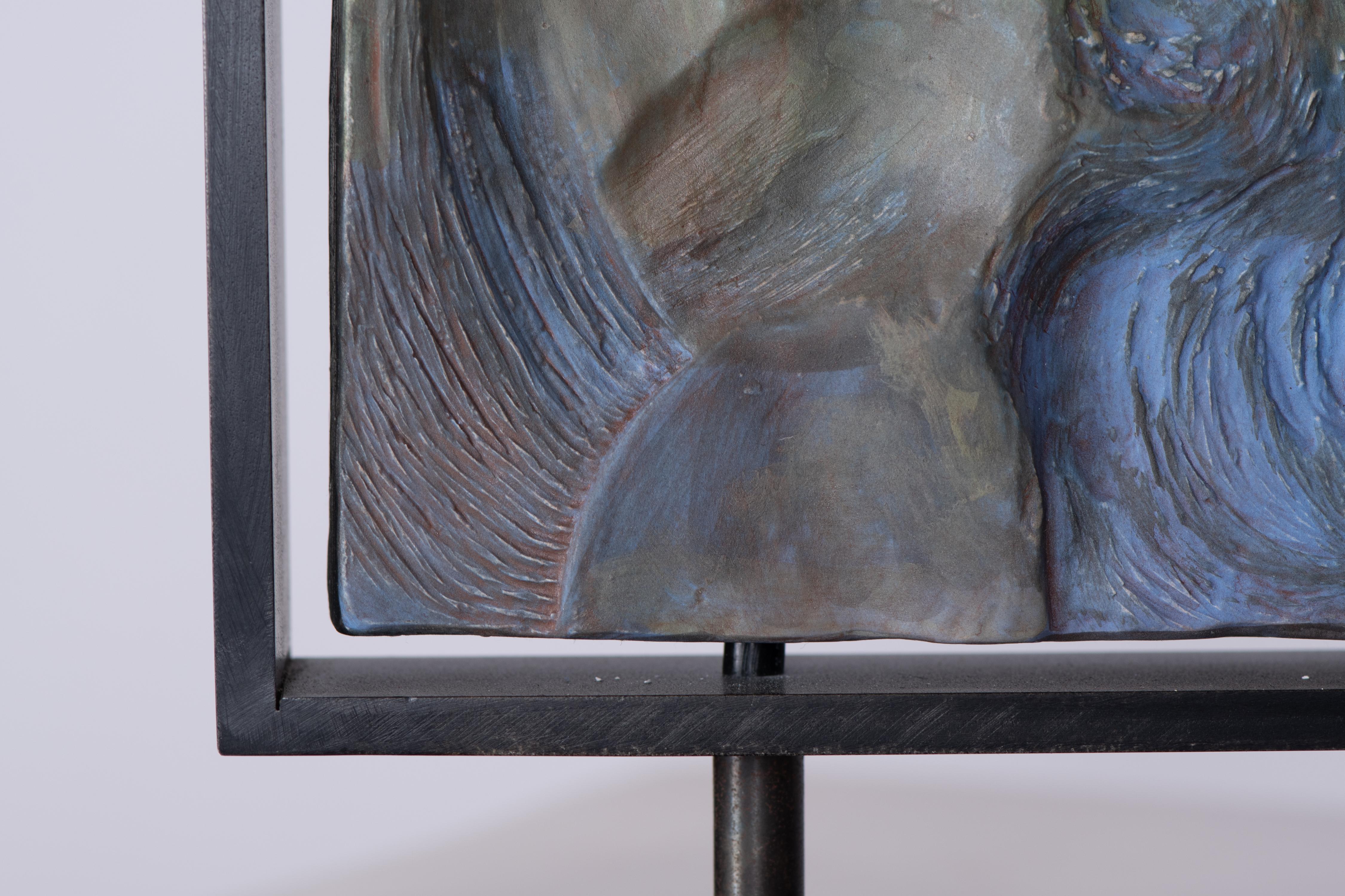 ESCUELA ESPAÑOLA, SIGLO XX-XXI. Relieve abstracto.