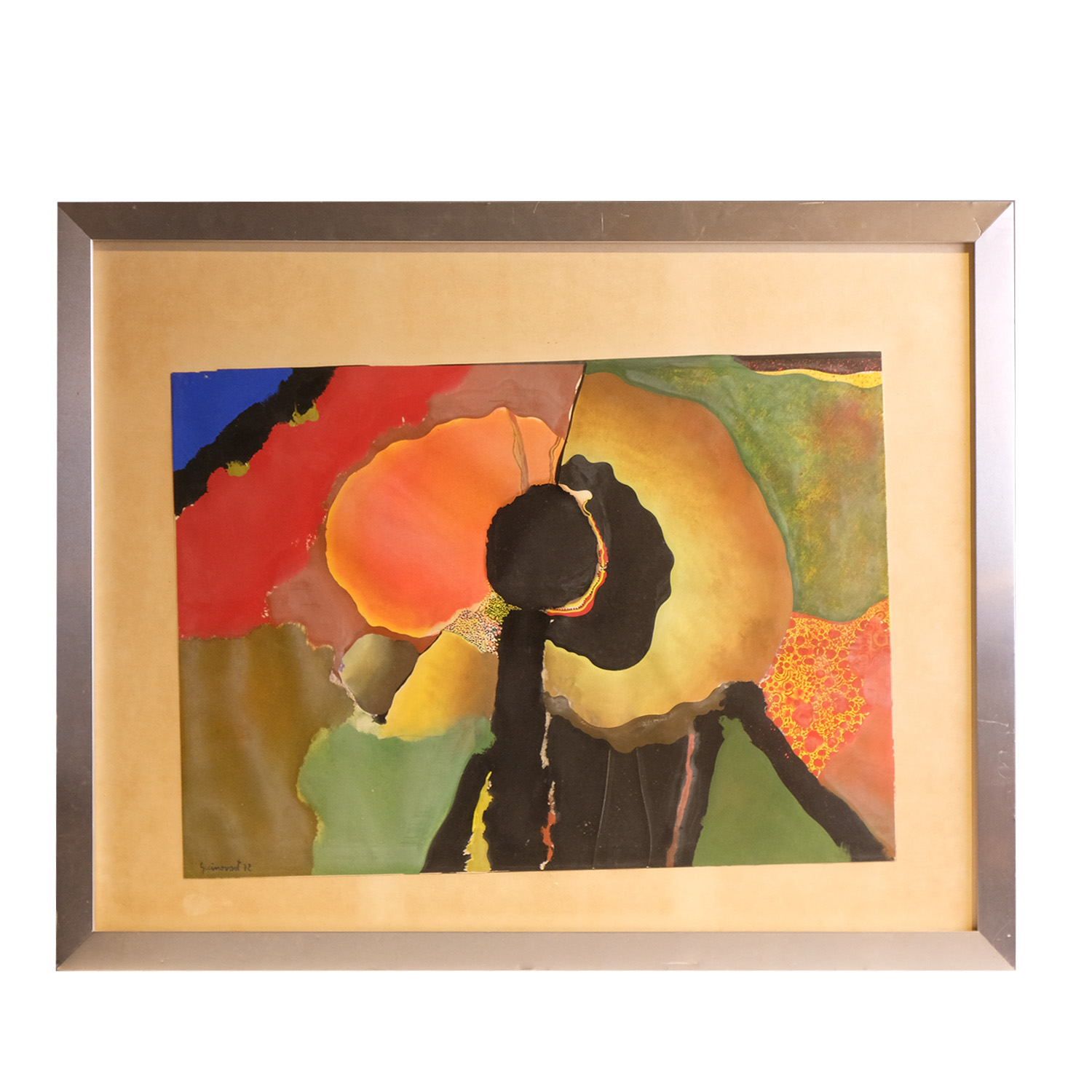 JOSEP GUINOVART (1927-2007). Sin título. 1972