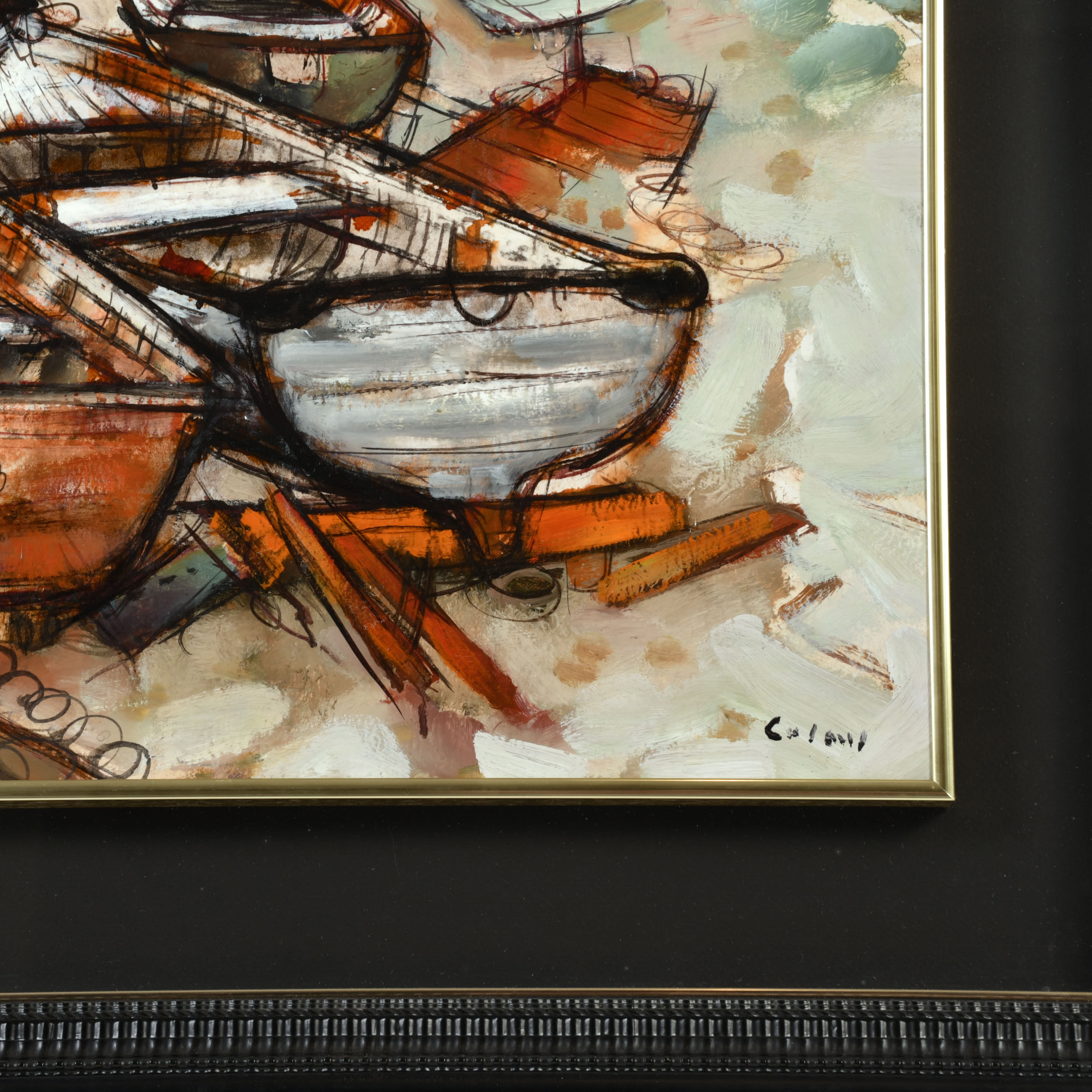 JESUS CASAUS MECHO (1926-2002). "Calafate, nº4".