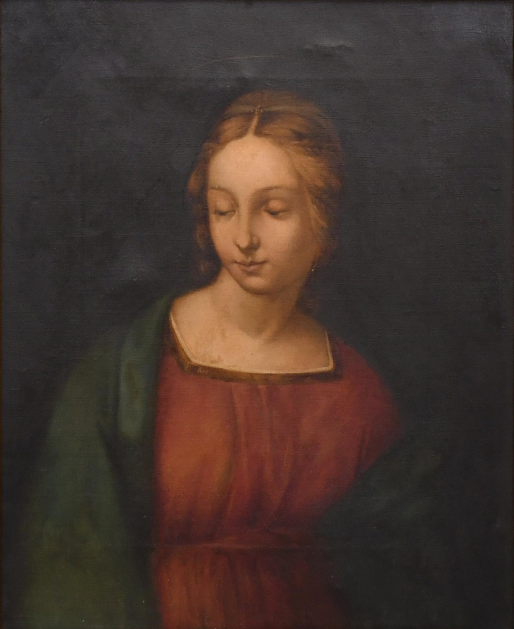 ESCUELA, PROBABLEMENTE ITALIANA,SIGLO XIX. "Retrato de la V