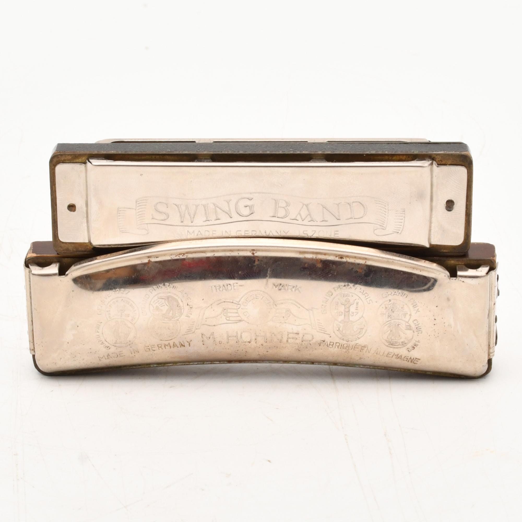 Pareja de harmónicas HOHNER.