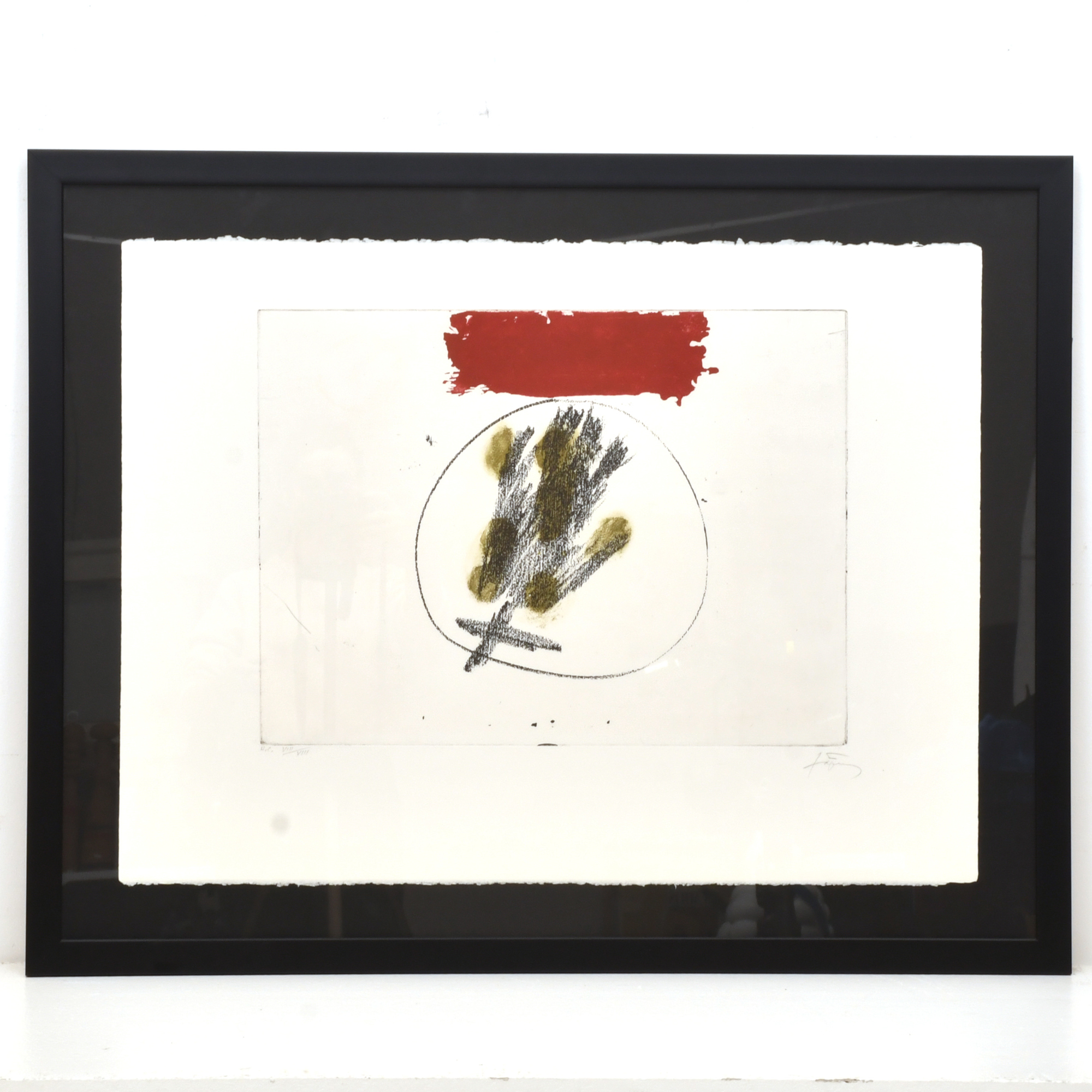 ANTONI TÀPIES (1923-2012). "Llull-Tàpies", 1985.