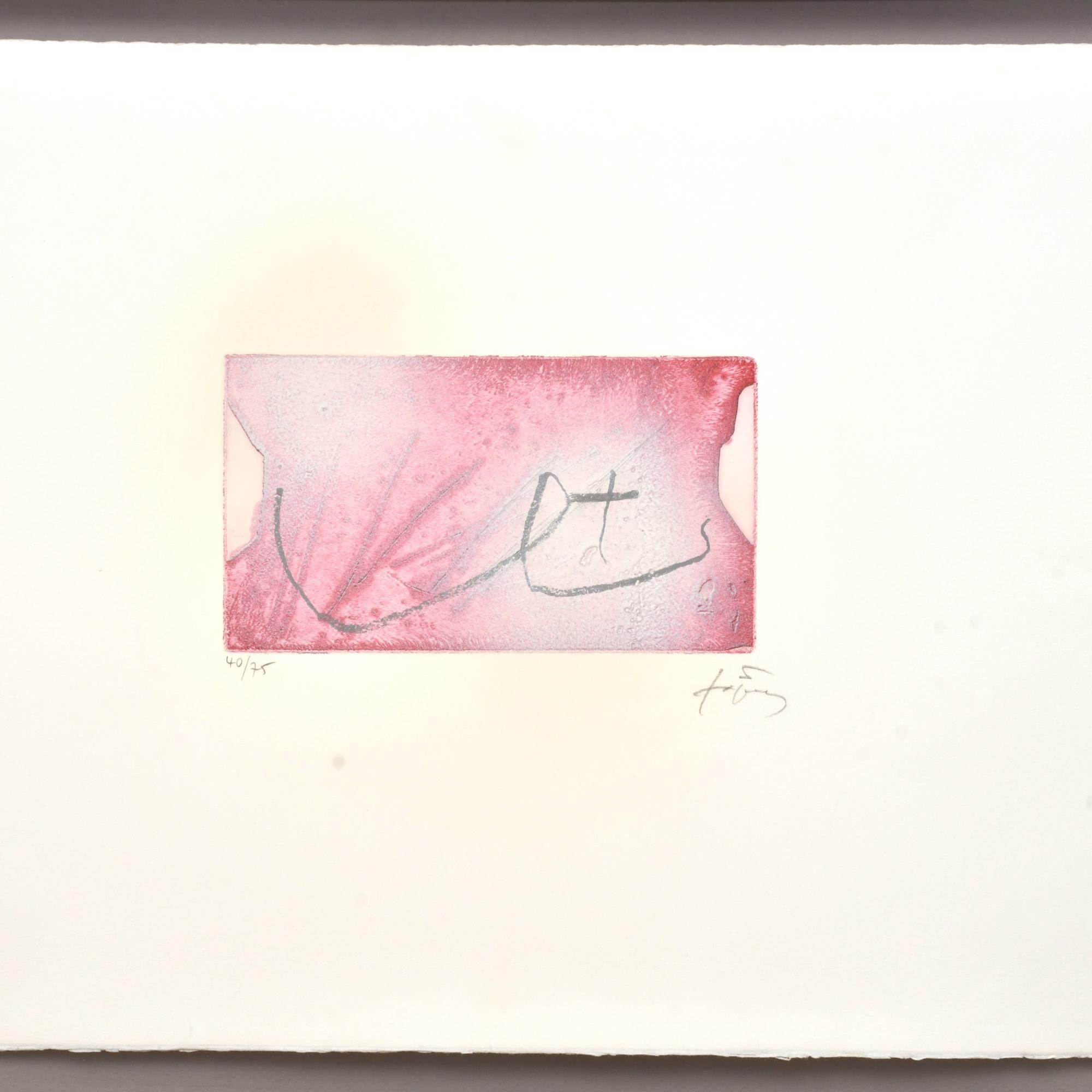 ANTONI TÀPIES (1923-2012). "Seins", 1984.