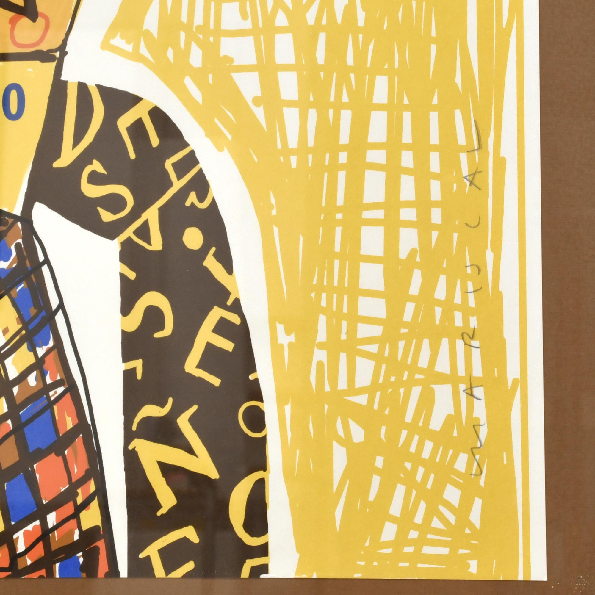 JAVIER MARISCAL (1950) "Cartel para los premios Nacionales 