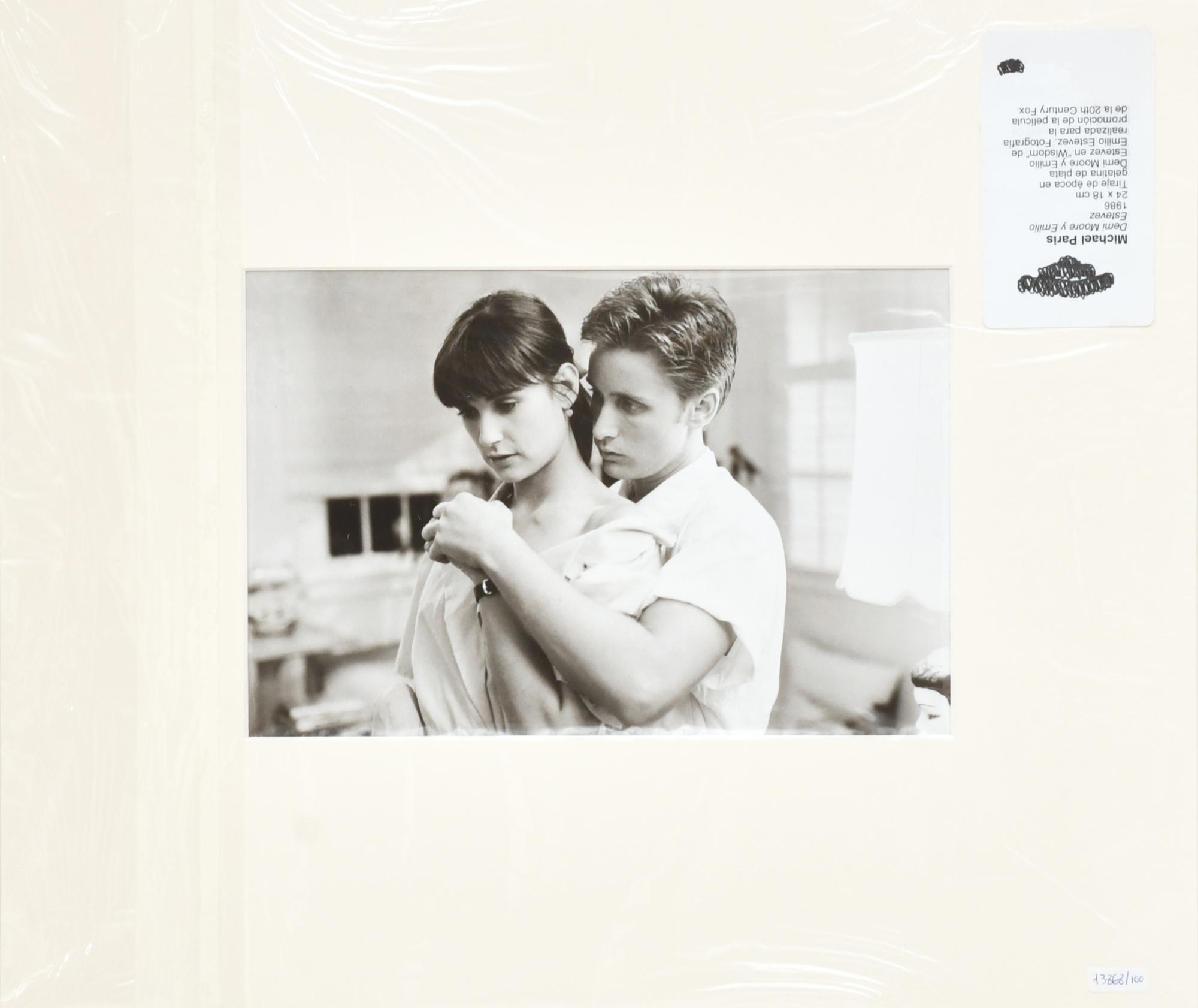 Michael Paris. Demi Moore y Emilio Estevez. 1986.