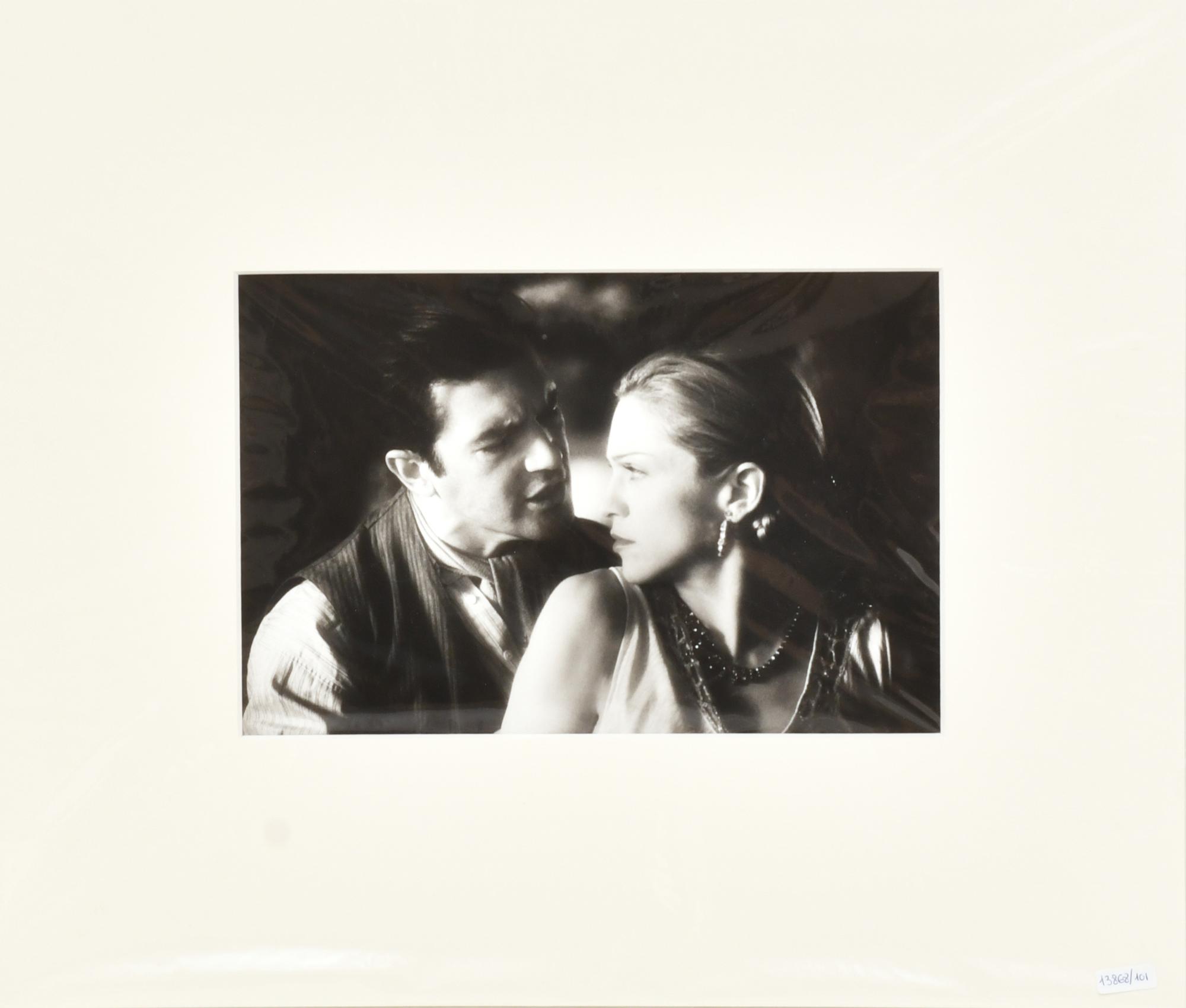 Bill Kaye. Antonio Banderas y Madonna. 1996.