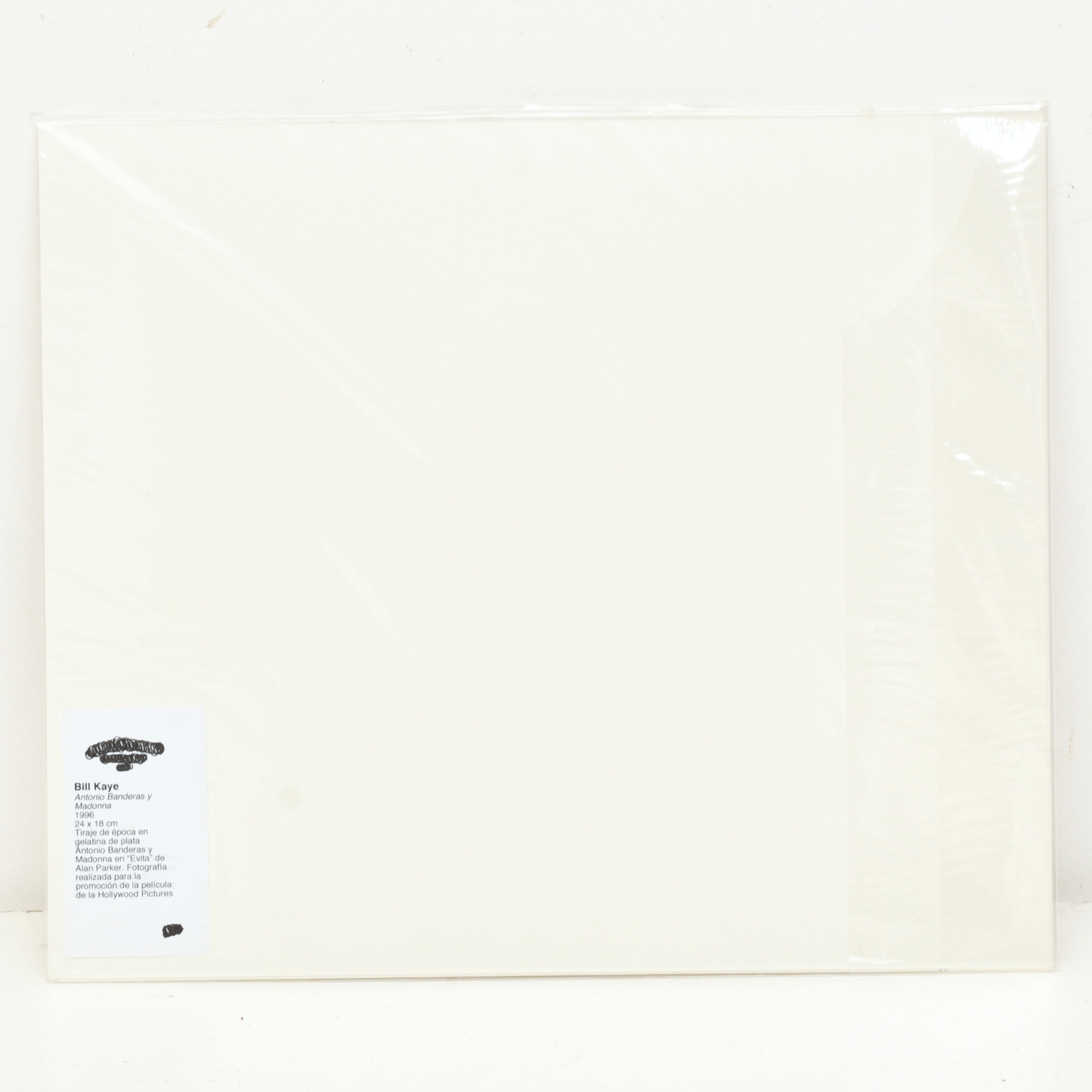 Bill Kaye. Antonio Banderas y Madonna. 1996.