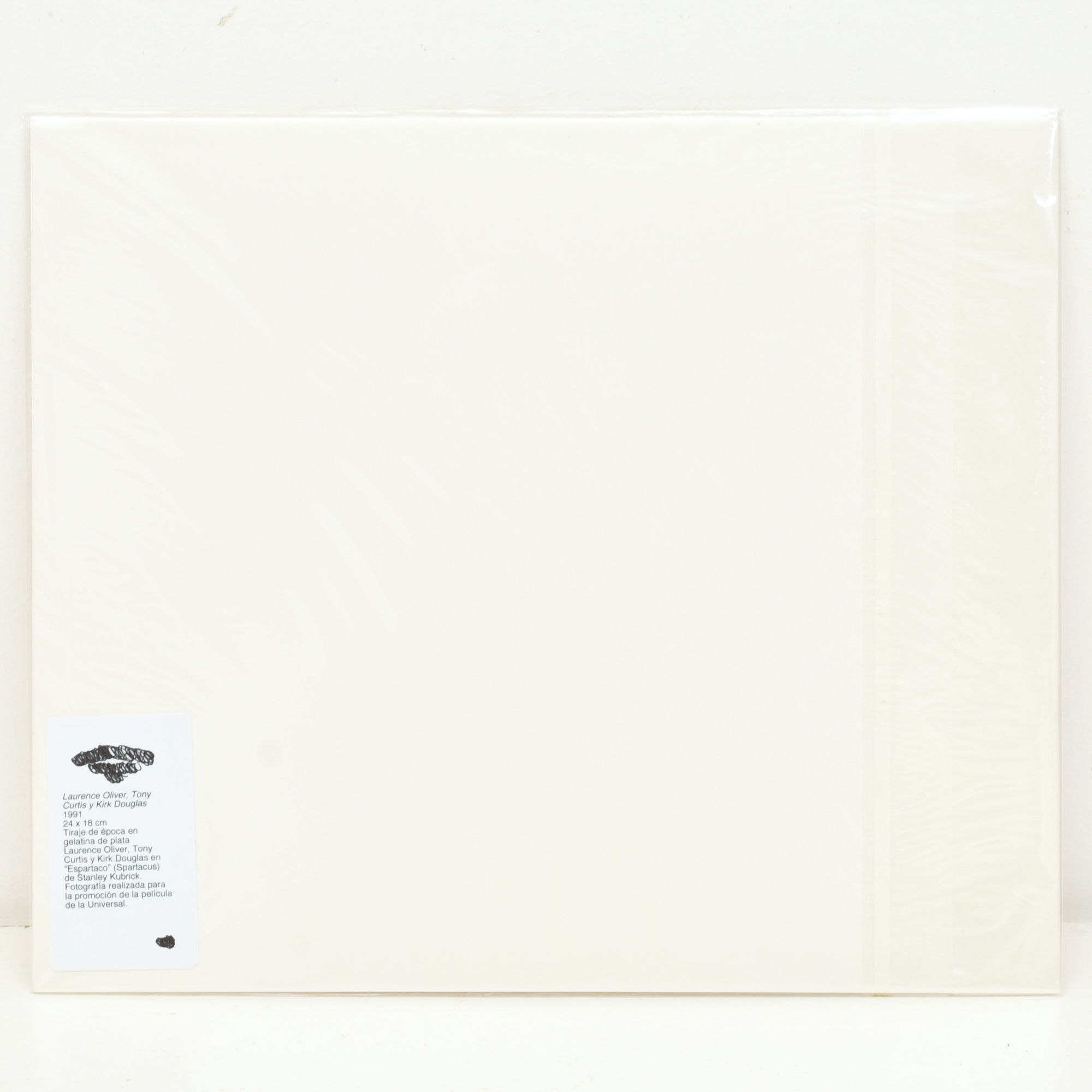 Laurence Oliver, Tony Curtis y Kirk Douglas. 1991.