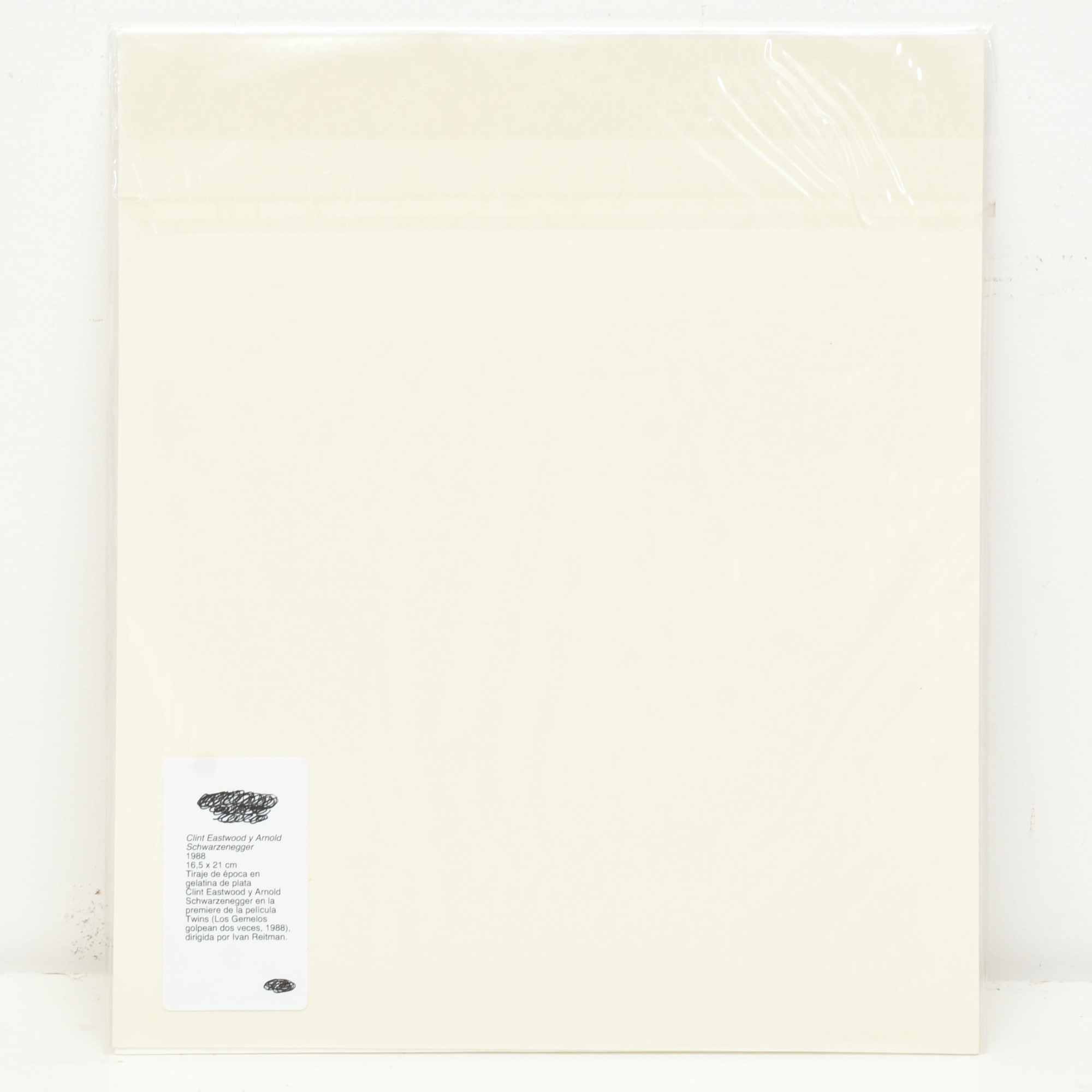 Clint Eastwood y Arnold Schwarzenegger. 1988.