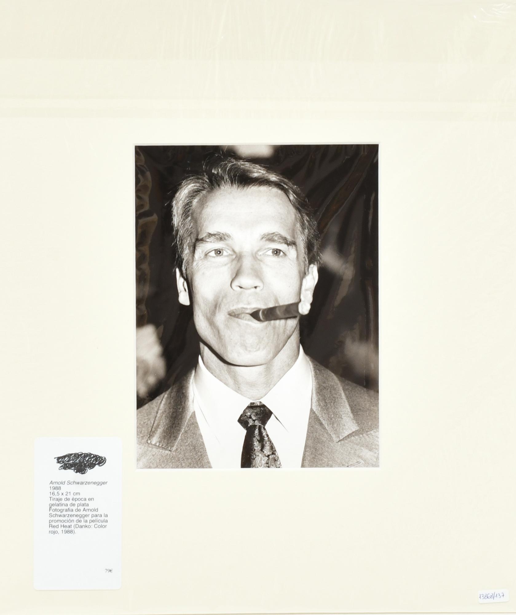 Arnold Schwarzenegger. 1988.