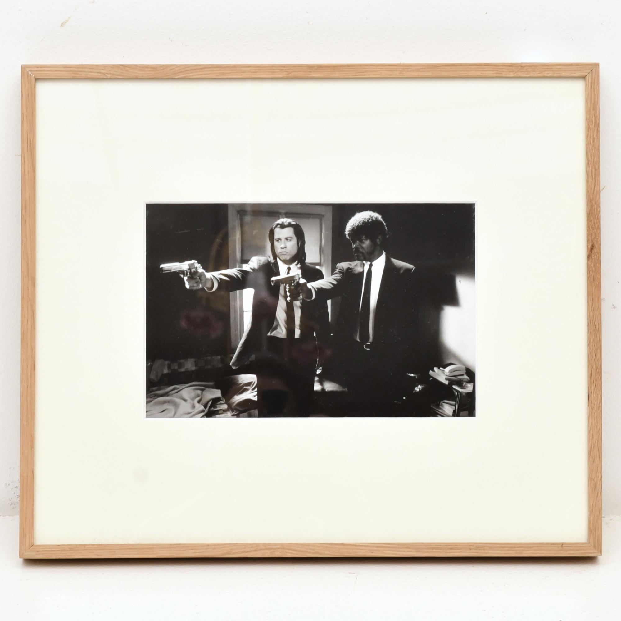 Linda R. Chen. Samuel L. Jackson y John Travolta. Pulp Fict