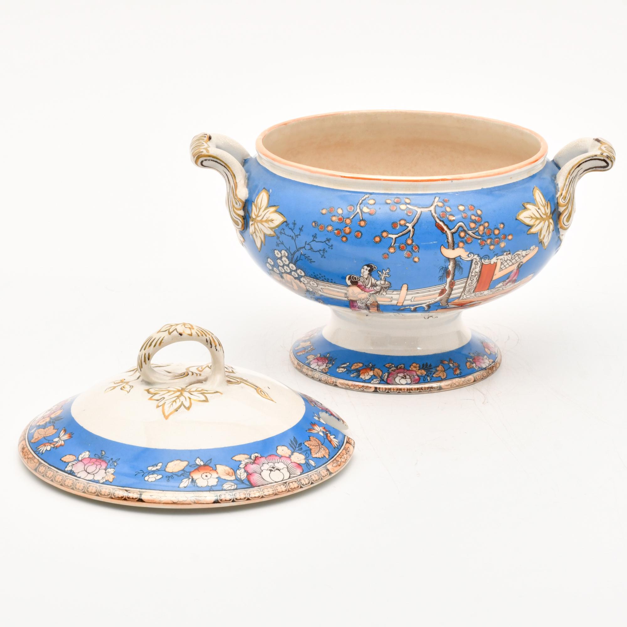 Vajilla inglesa, siglo XX.