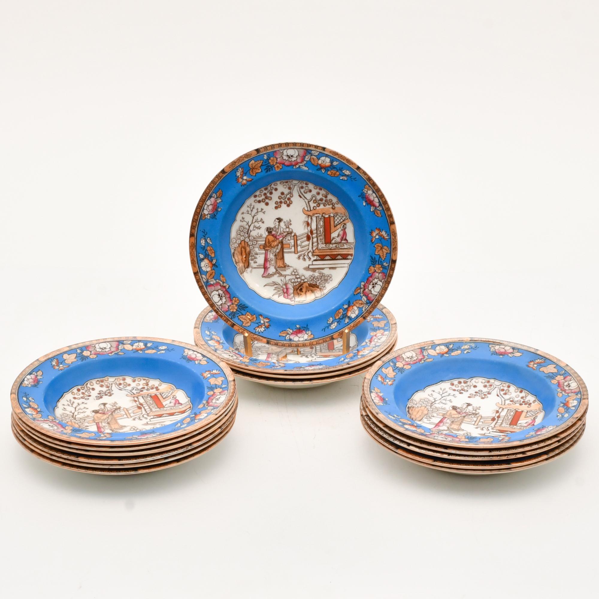 Vajilla inglesa, siglo XX.