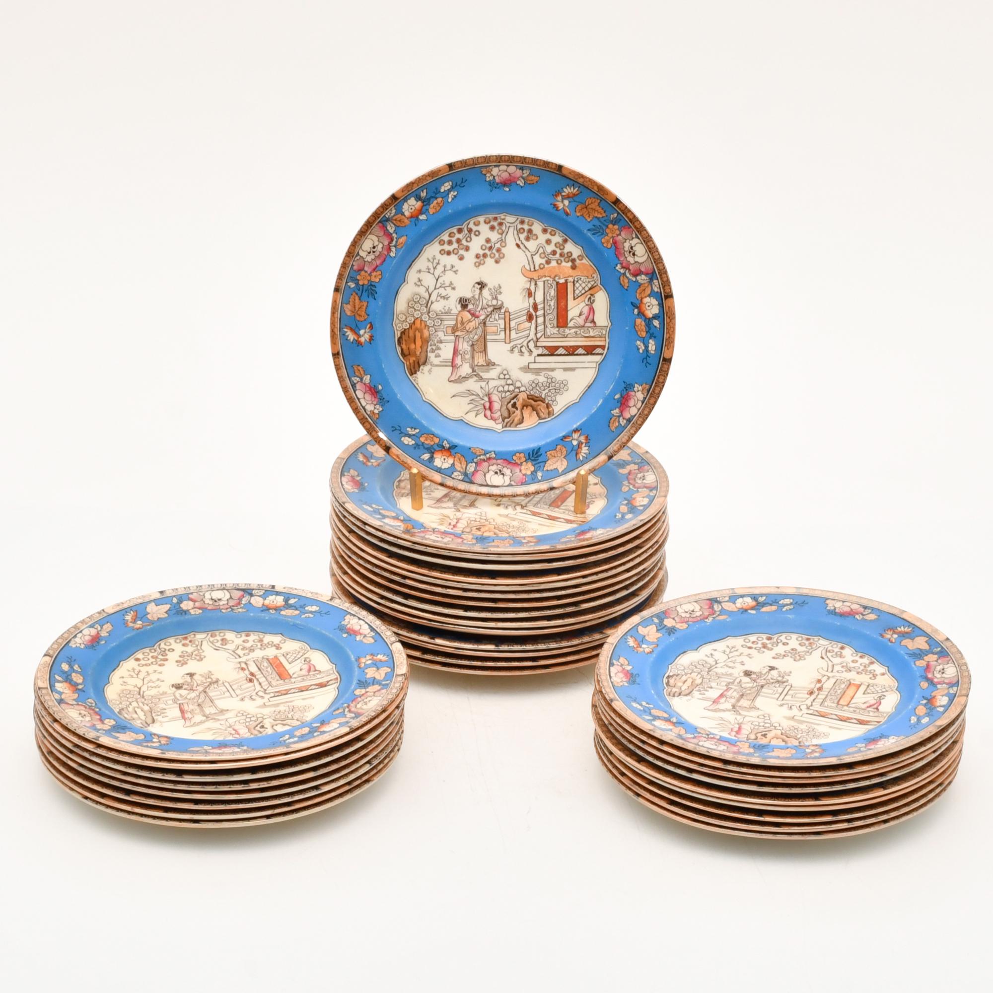 Vajilla inglesa, siglo XX.