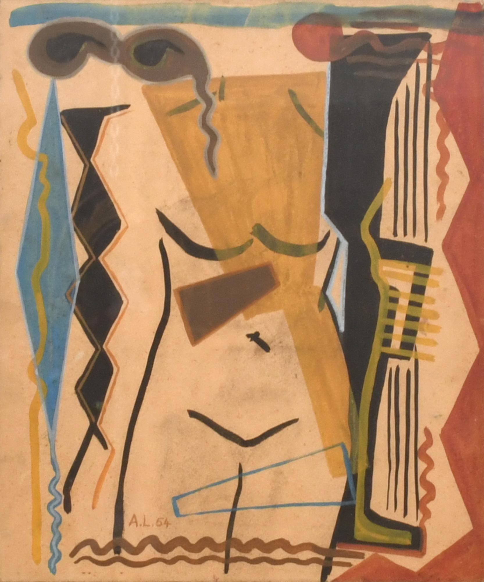 ANDRÉ LARTIGUE (1924-1993).  "Desnudo", 1954.