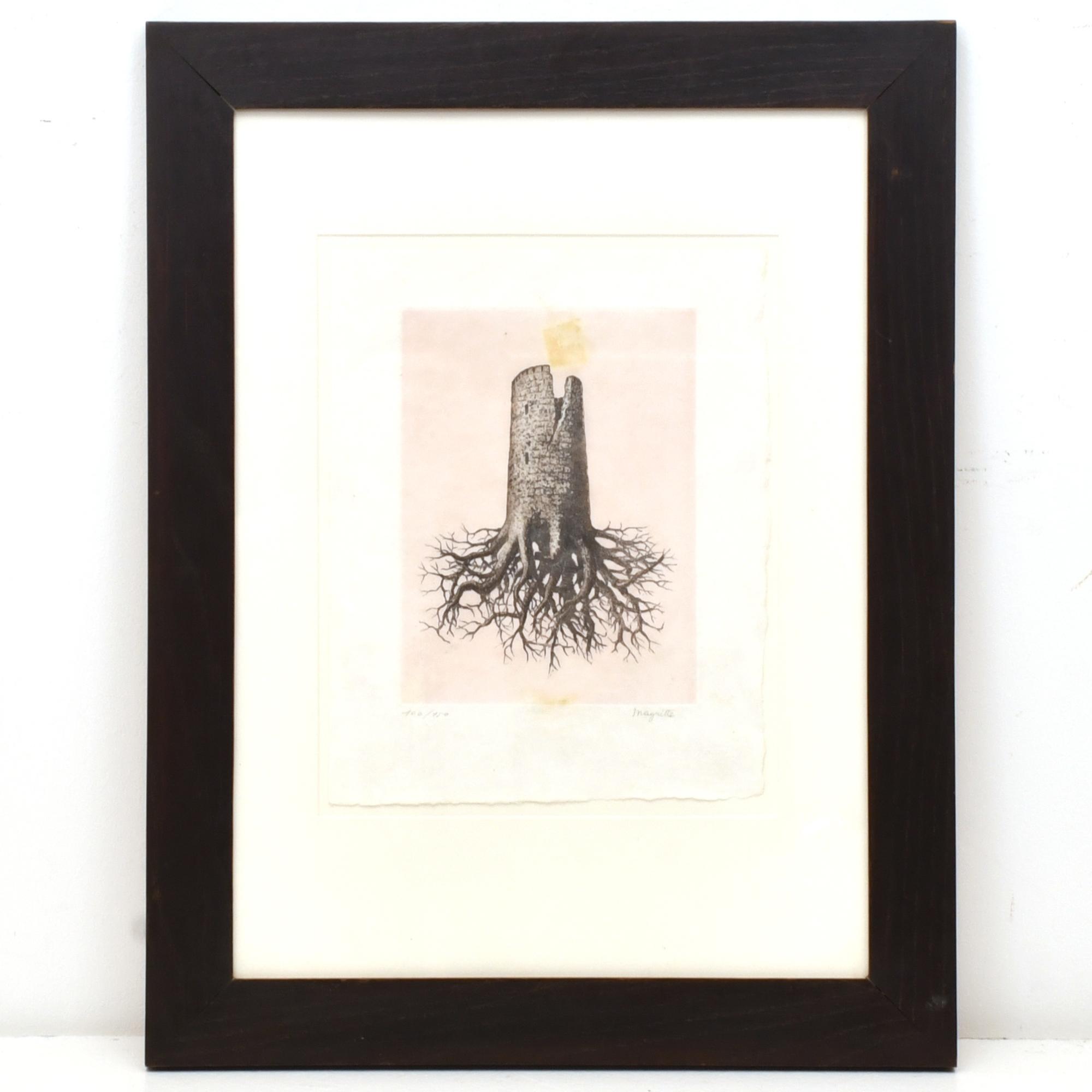 RENÉ MAGRITTE (1898-1967).  "La Folie Almayer",ca. 1967.