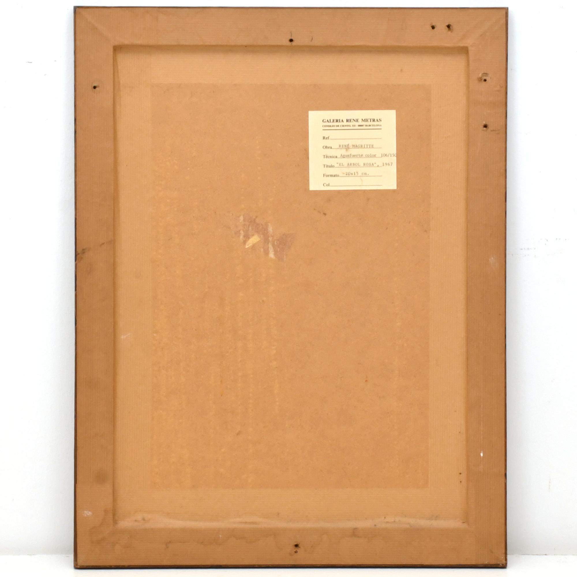 RENÉ MAGRITTE (1898-1967).  "La Folie Almayer",ca. 1967.