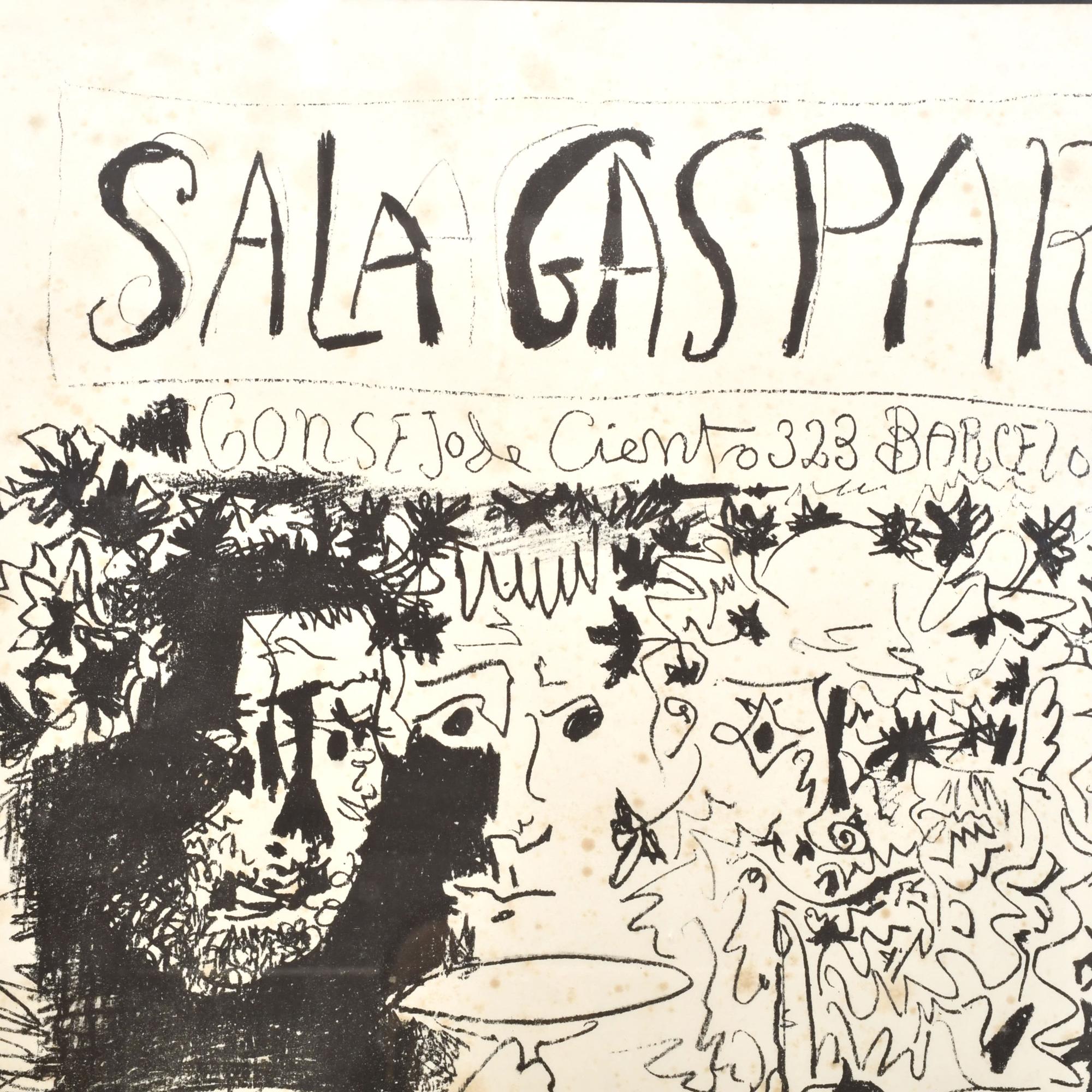 PABLO PICASSO (1881-1973). Cartel para la Exposición el Sal