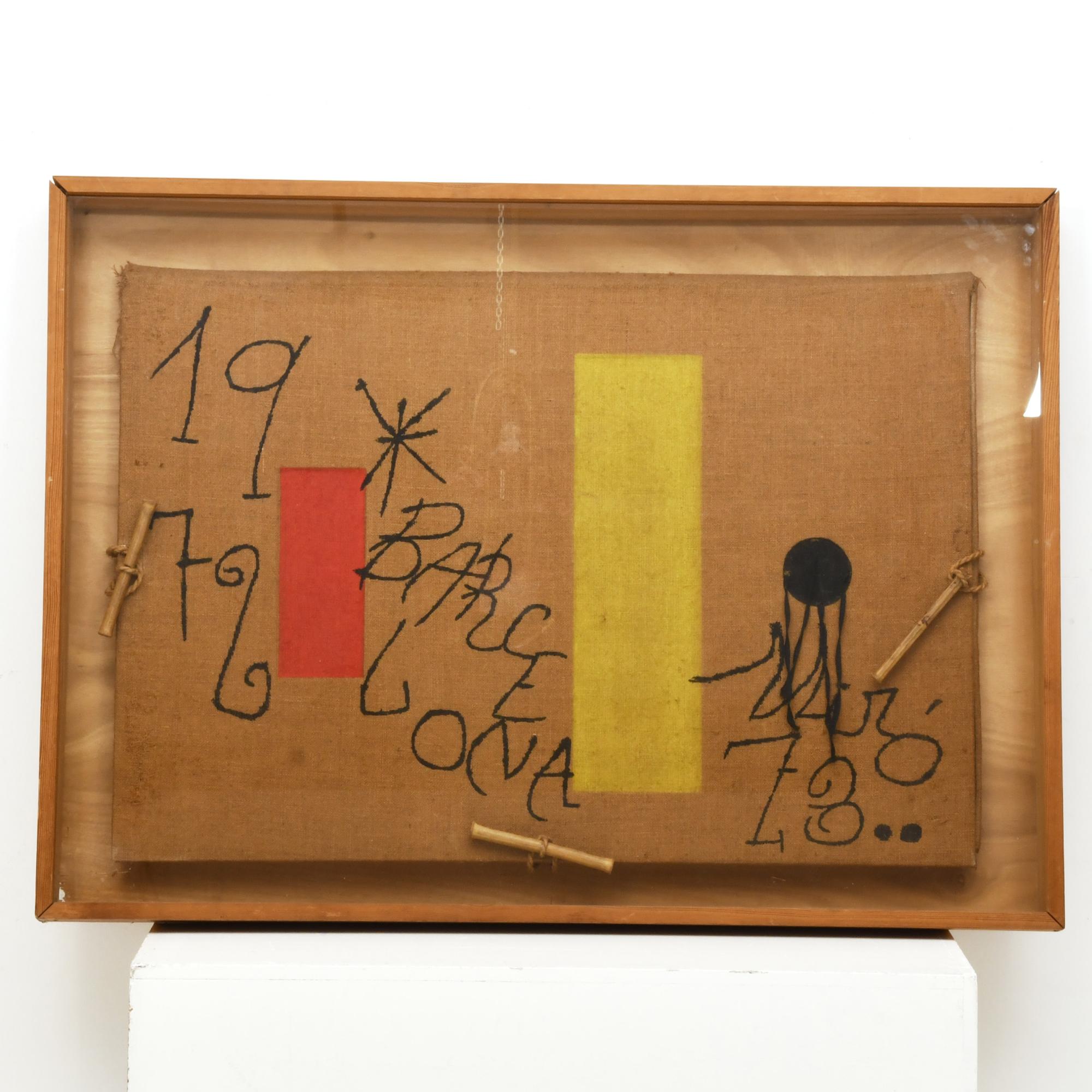 JOAN MIRÓ (1893-1983). Carpeta-Objeto diseñada por Joan Mir