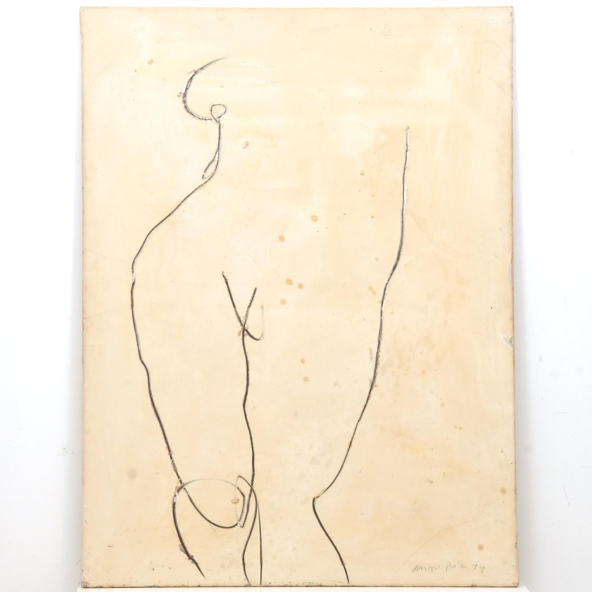 AGUSTÍ PUIG (1957). “Denudo femenino”, 1999.