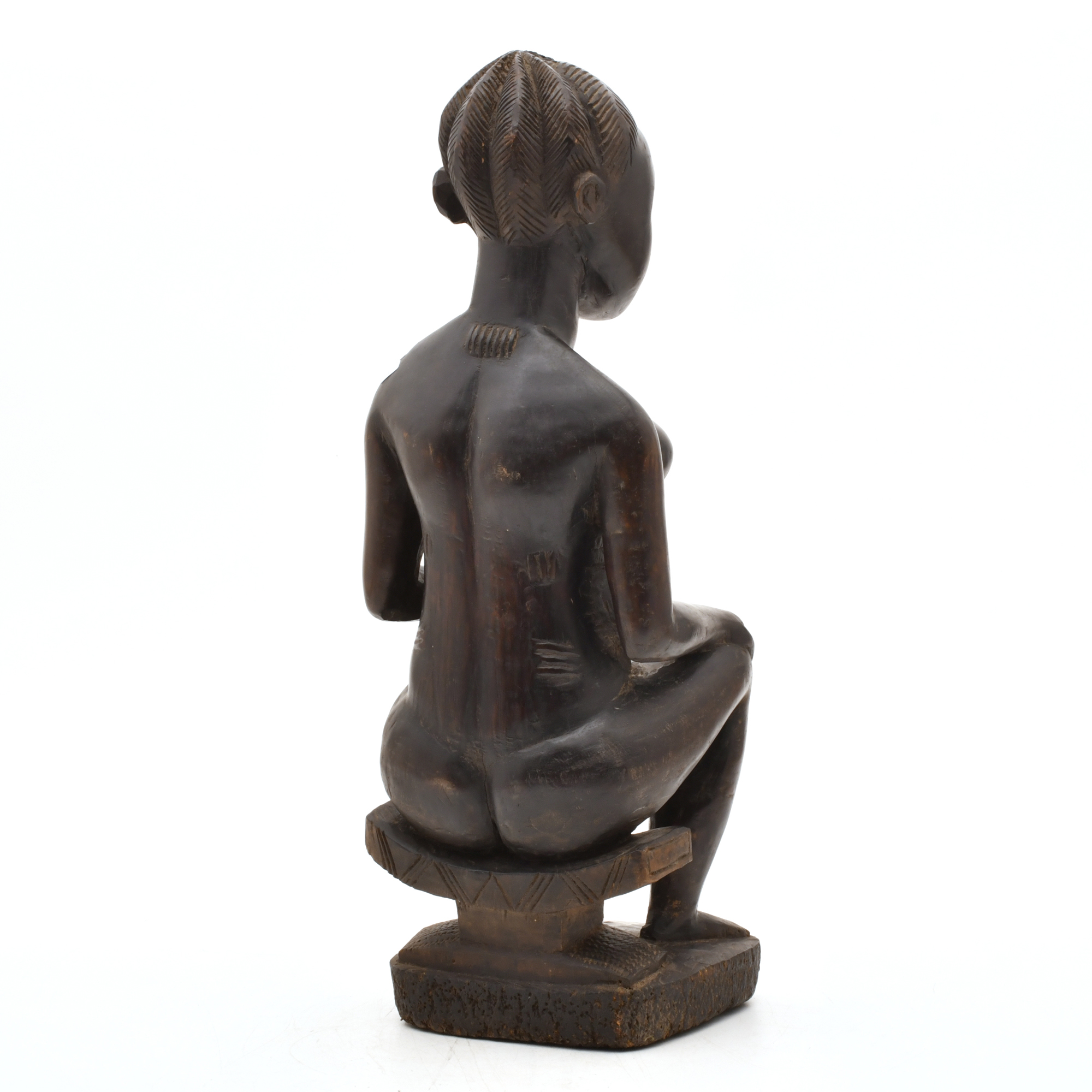 ESCUELA AFRICANA, SIGLO XX.   Figura femenina.