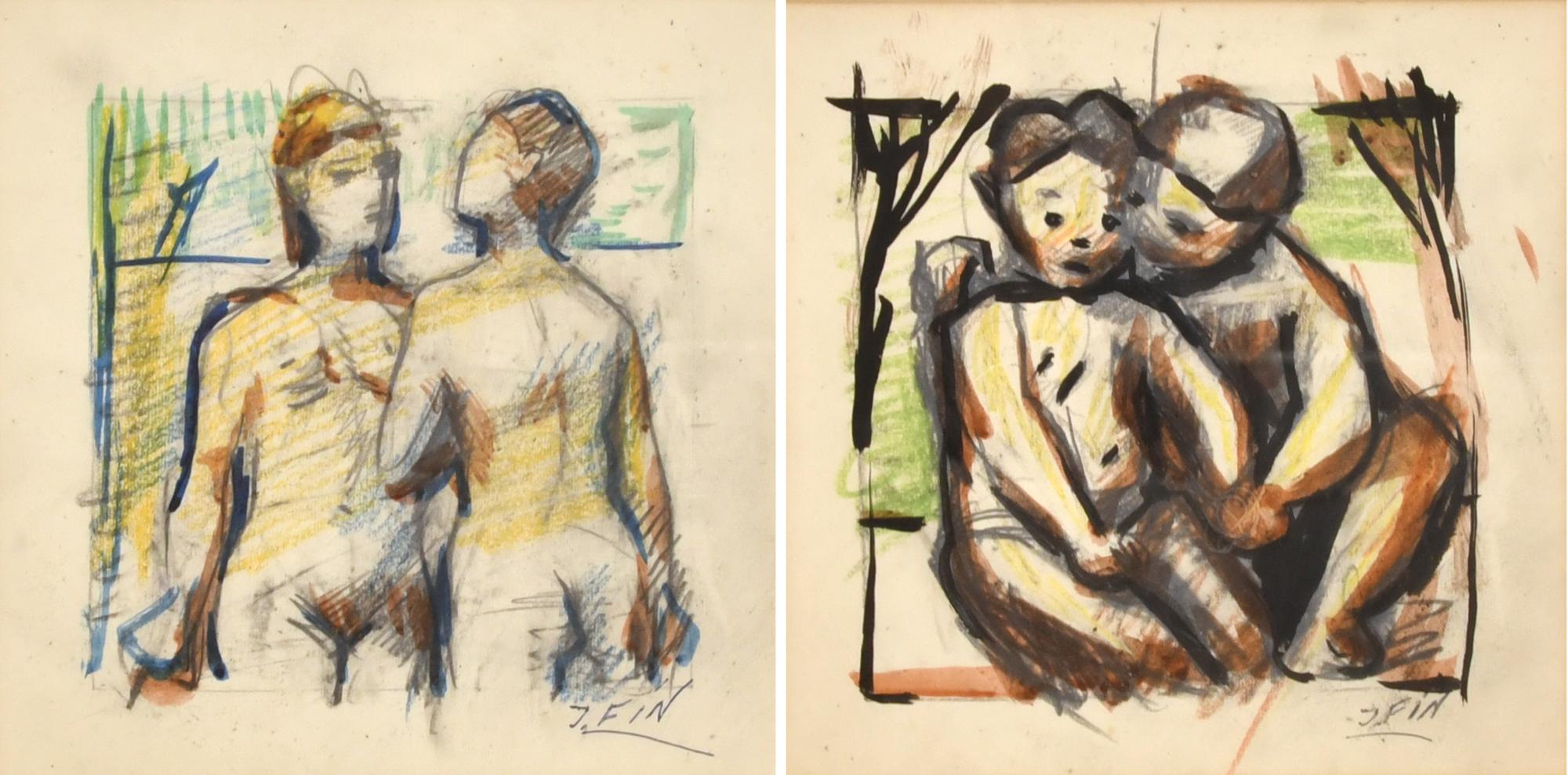 JOSE VILATO RUIZ, "FIN" (1916-1969).  "Niños" y "Estudio al