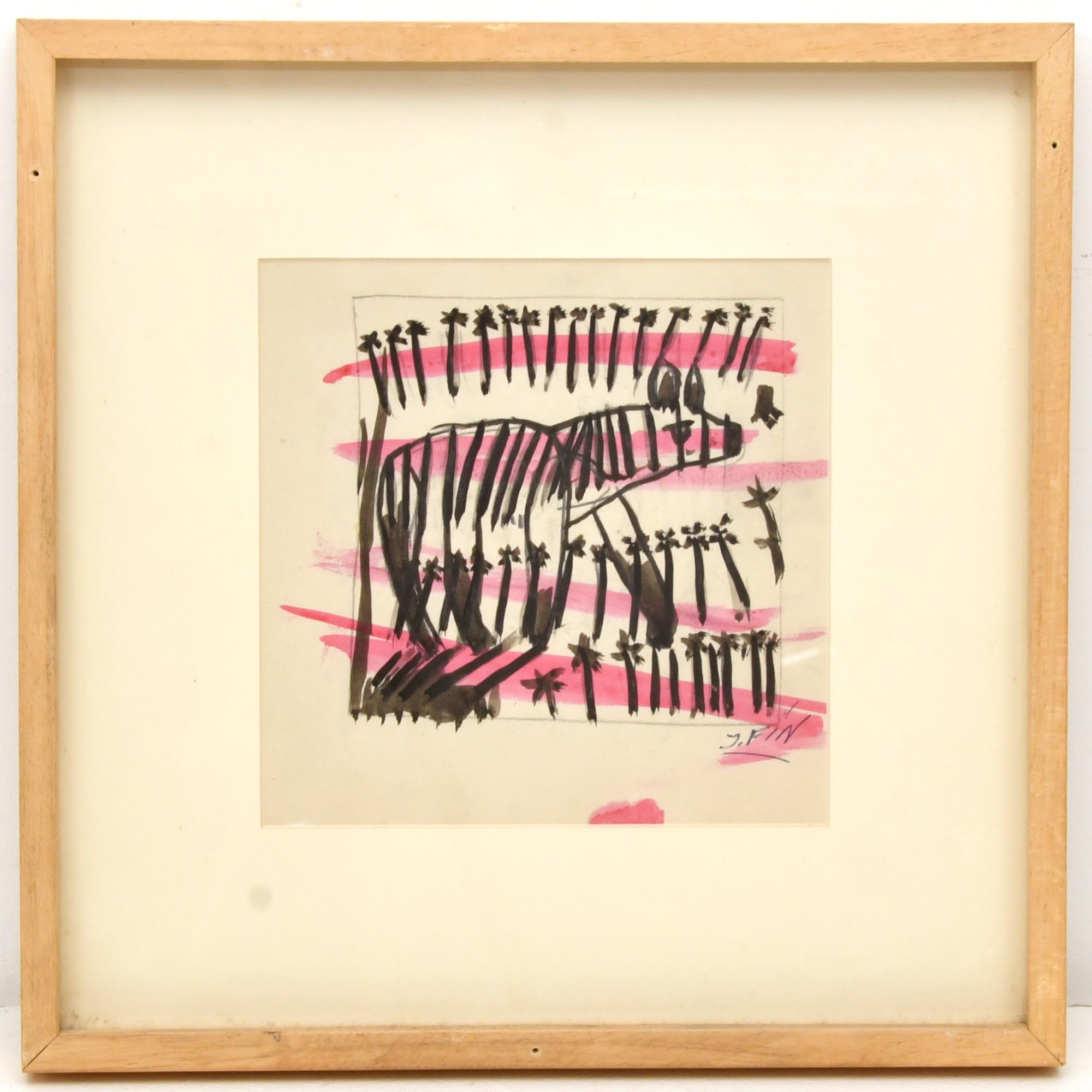 JOSE VILATO RUIZ, "FIN" (1916-1969).  "Figura" y "Hiena", d