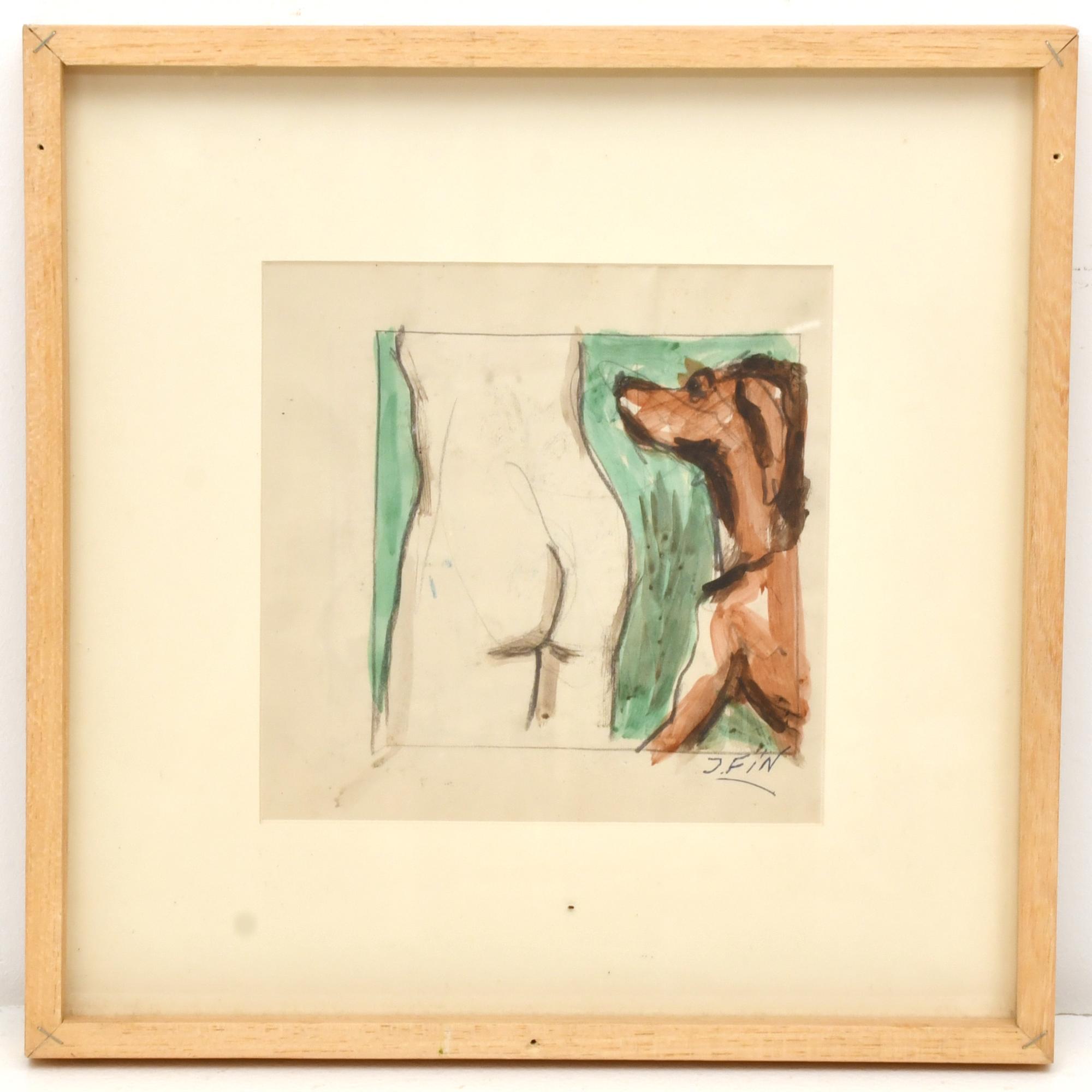 JOSE VILATO RUIZ, "FIN" (1916-1969).  "Bodegón" y "Desnudo 