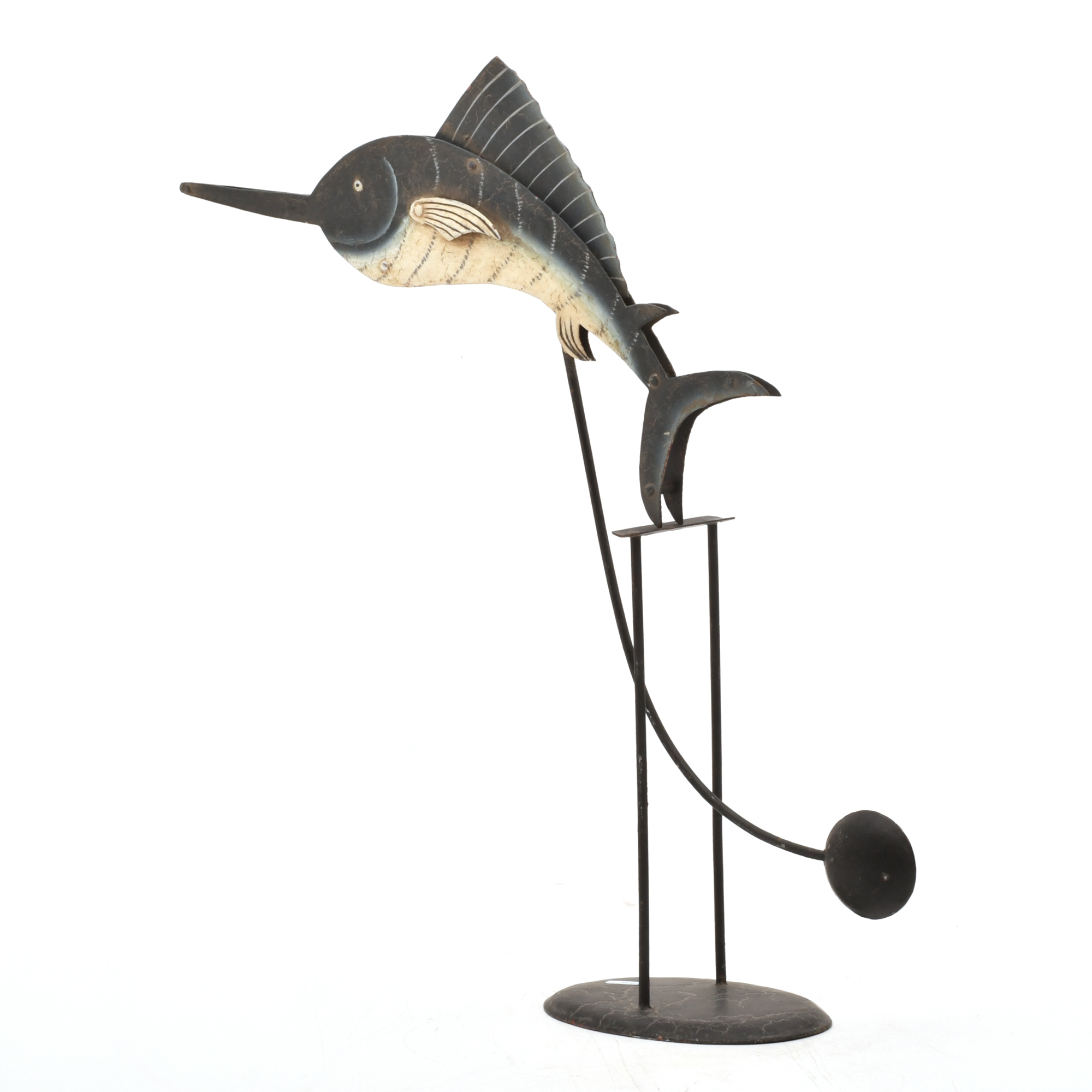 Tentetieso con pez espada, segunda mitad siglo XX. 