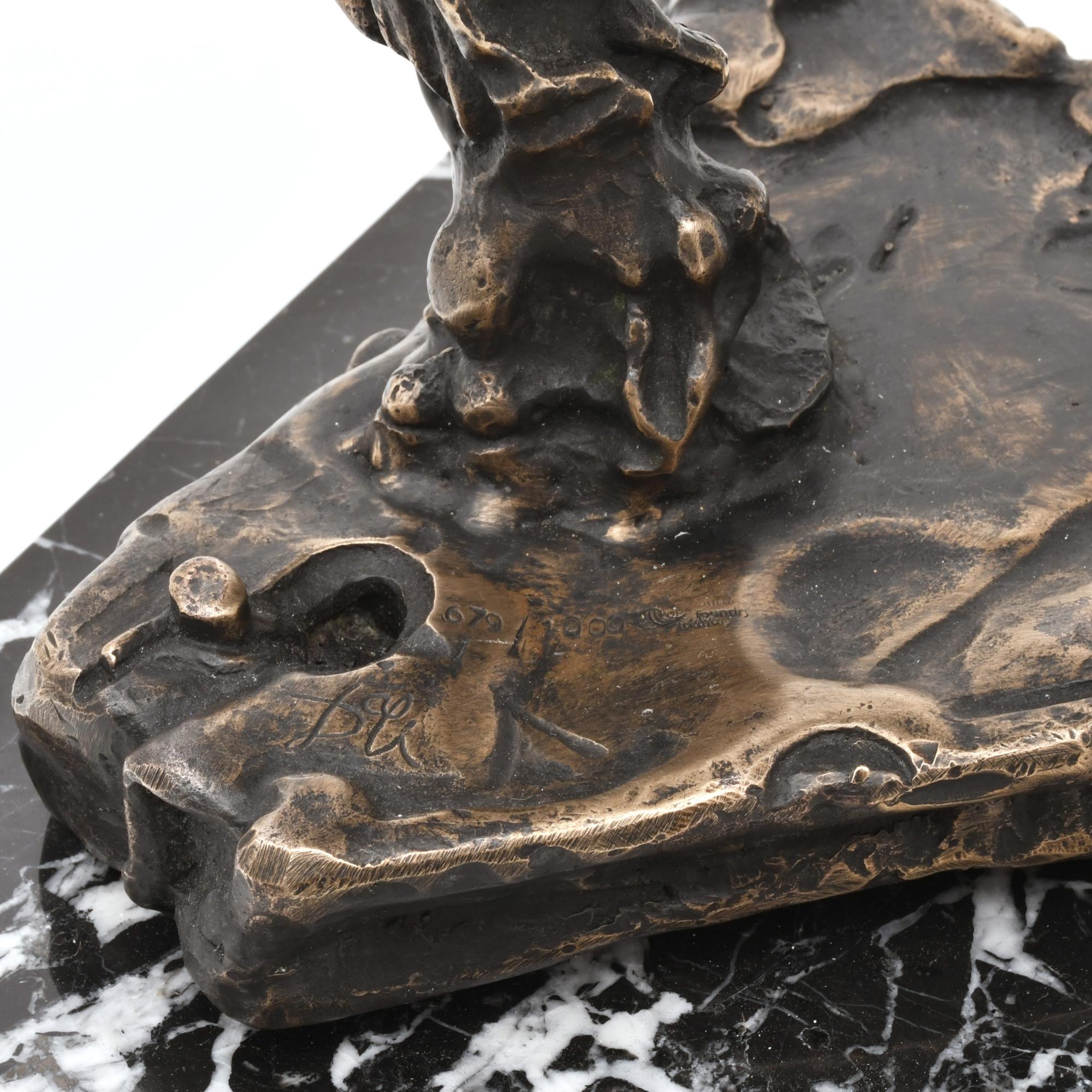 SALVADOR DALÍ I DOMÈNECH (1904-1989). "Alma de Quijote".