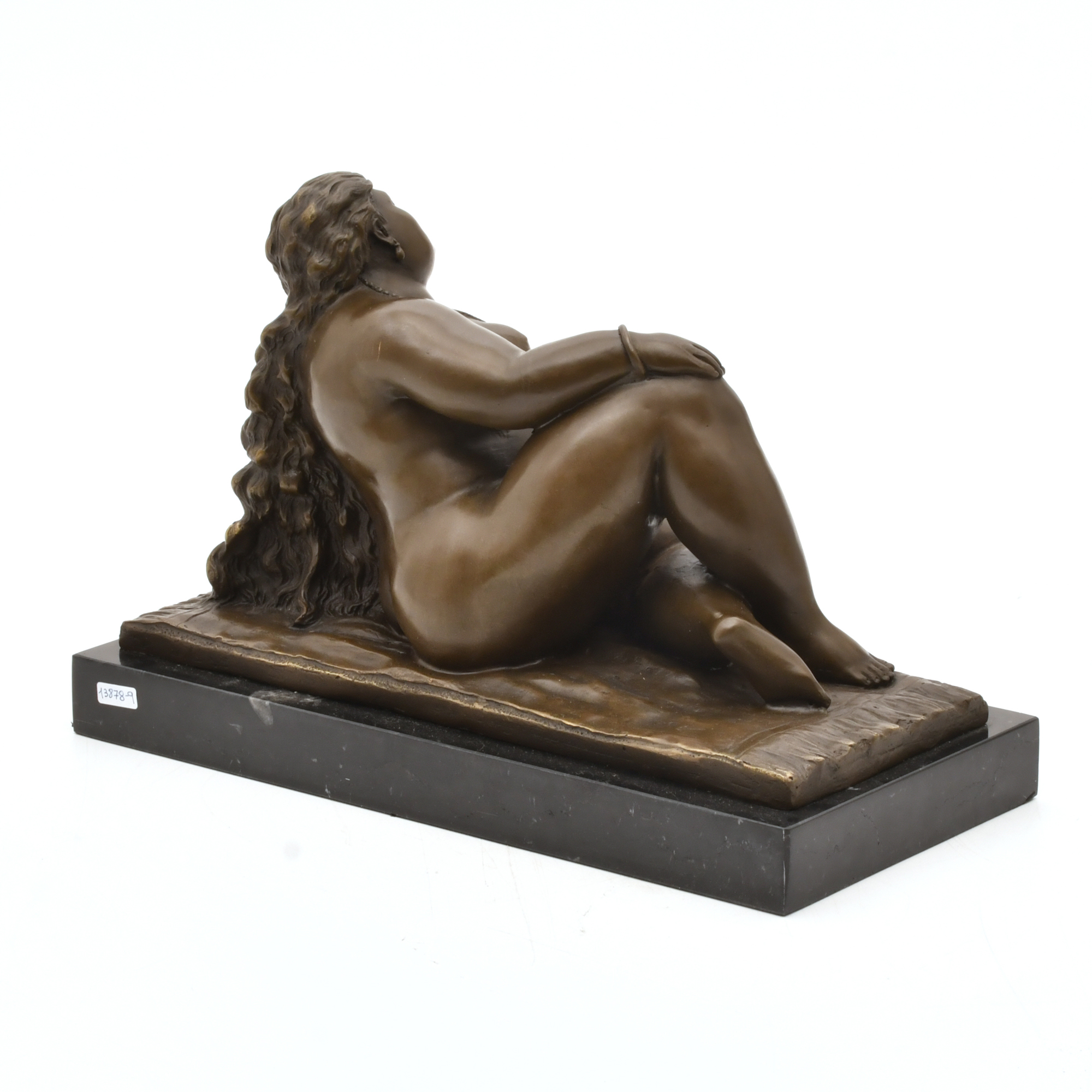 SIGUIENDO MODELOS DE FERNANDO BOTERO. "Maja desnuda".