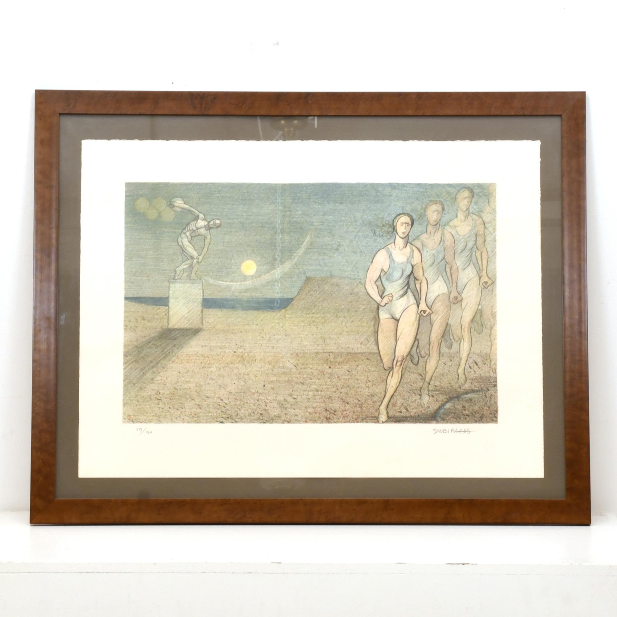 JOSEP MARIA SUBIRACHS (1927-2014). "L'esport", 1990.