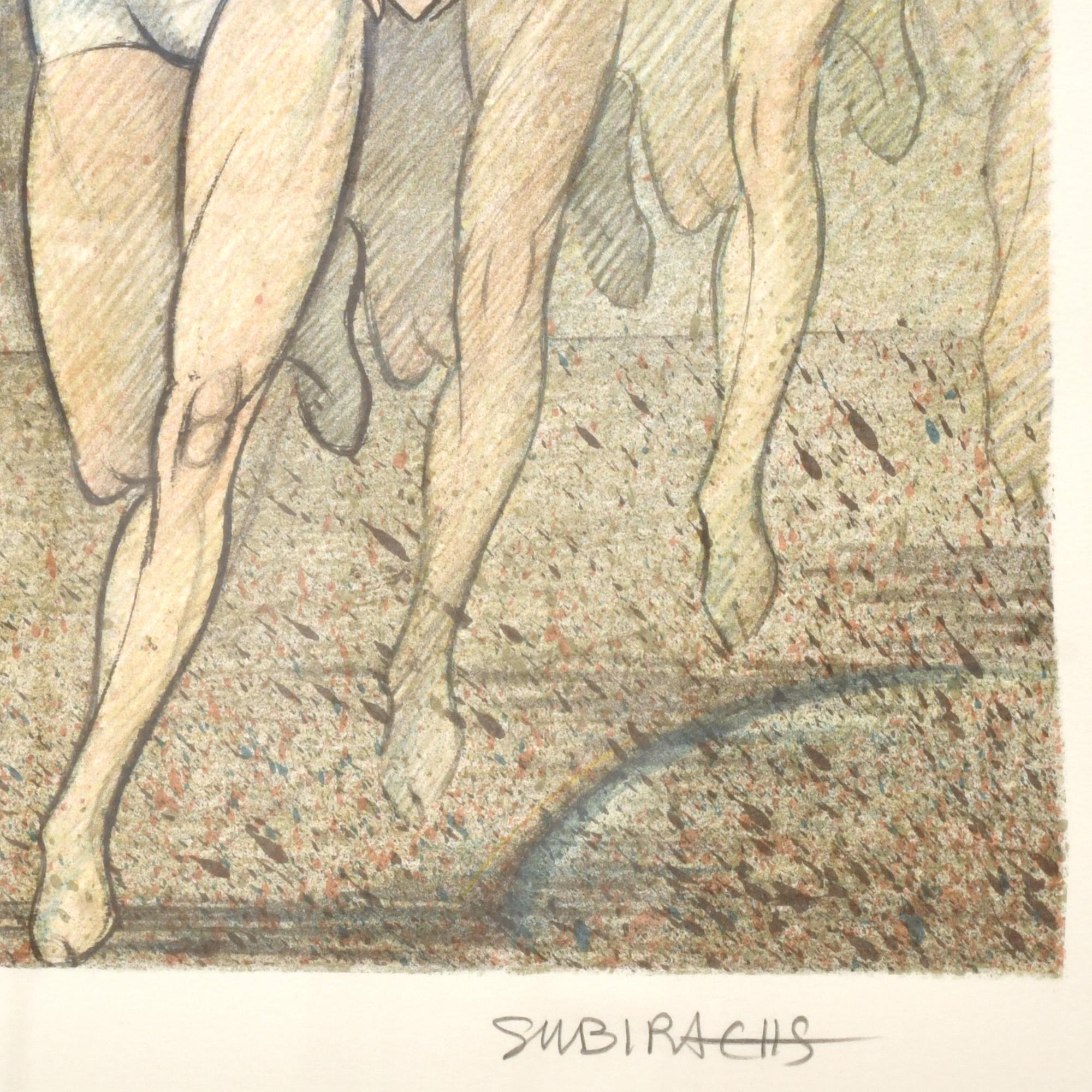 JOSEP MARIA SUBIRACHS (1927-2014). "L'esport", 1990.