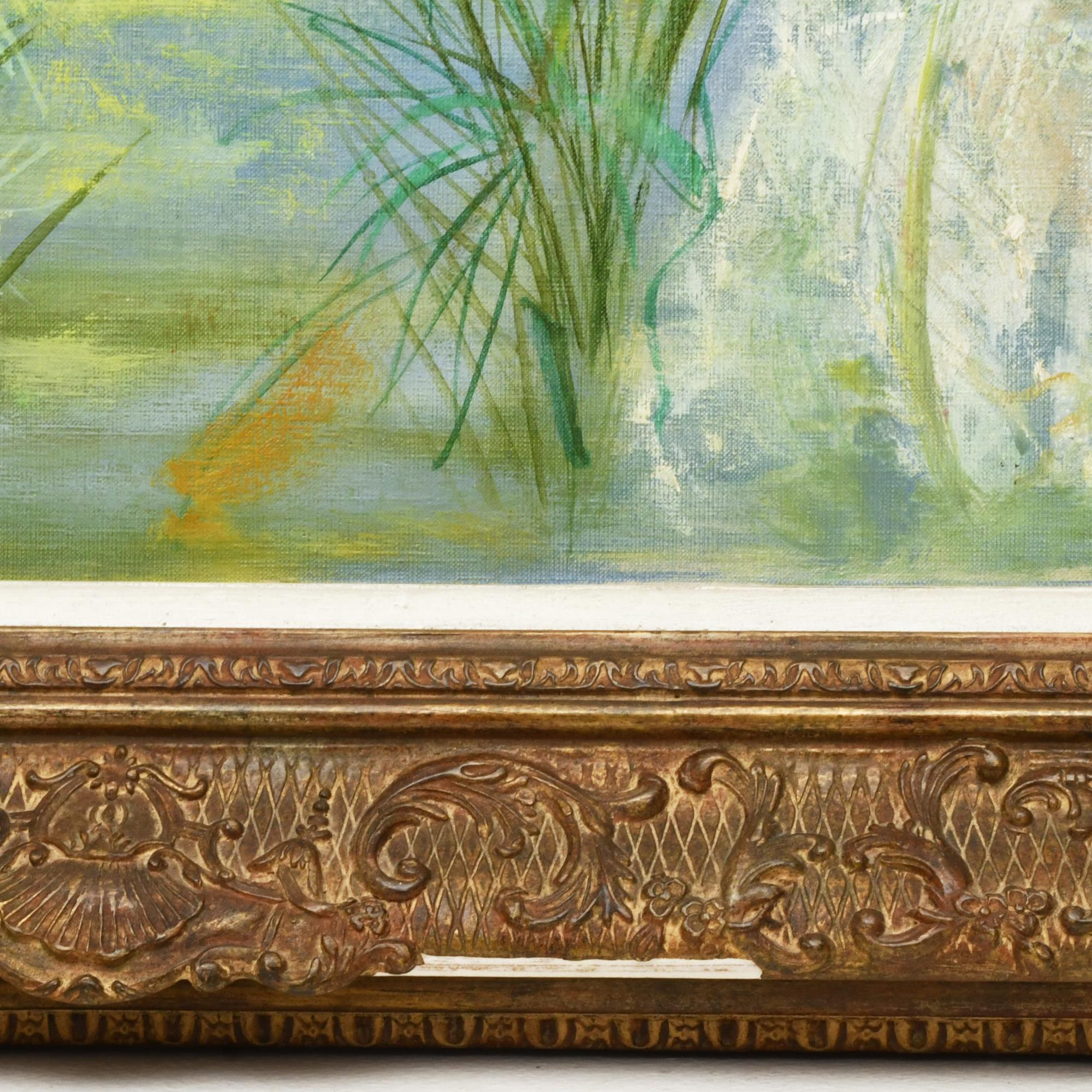 EMILI GRAU-SALA (1911-1975). "Joven de blanco junto al esta