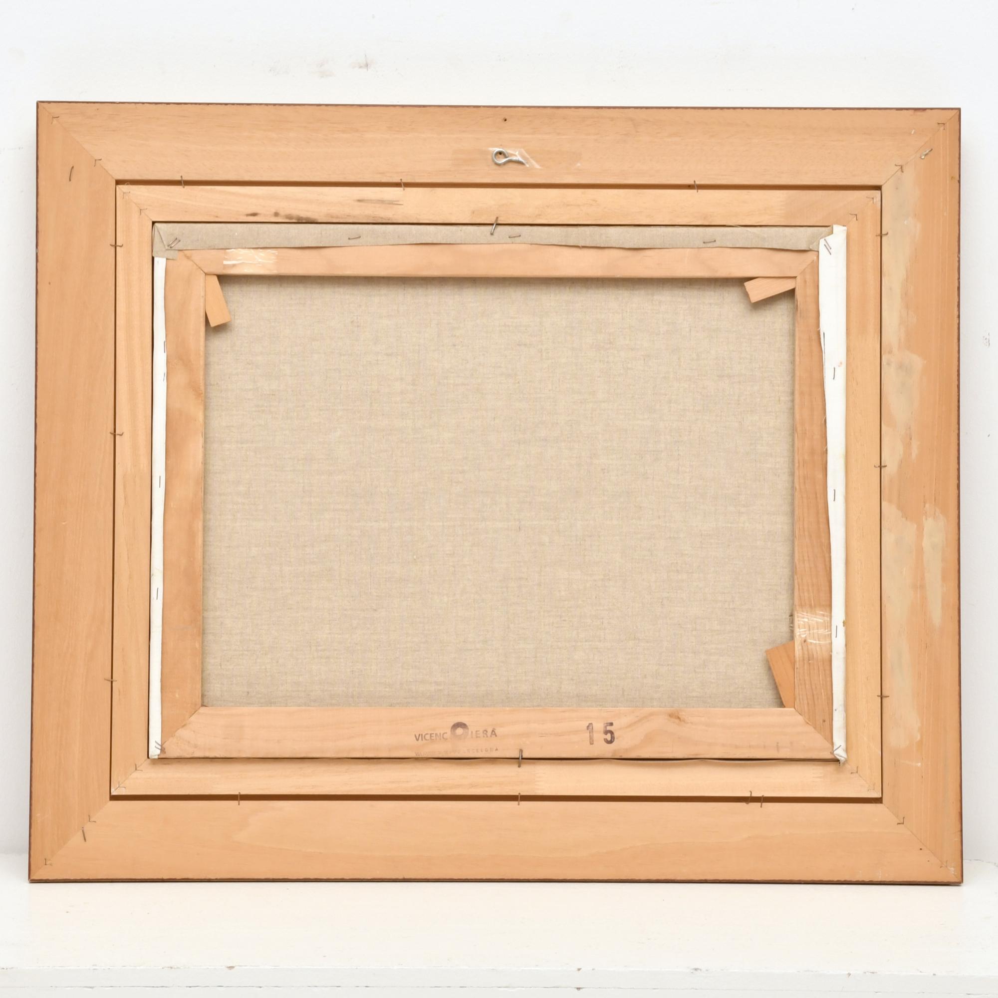 BENITO SÁNCHEZ HIDALGO (1944).  "Paisaje".