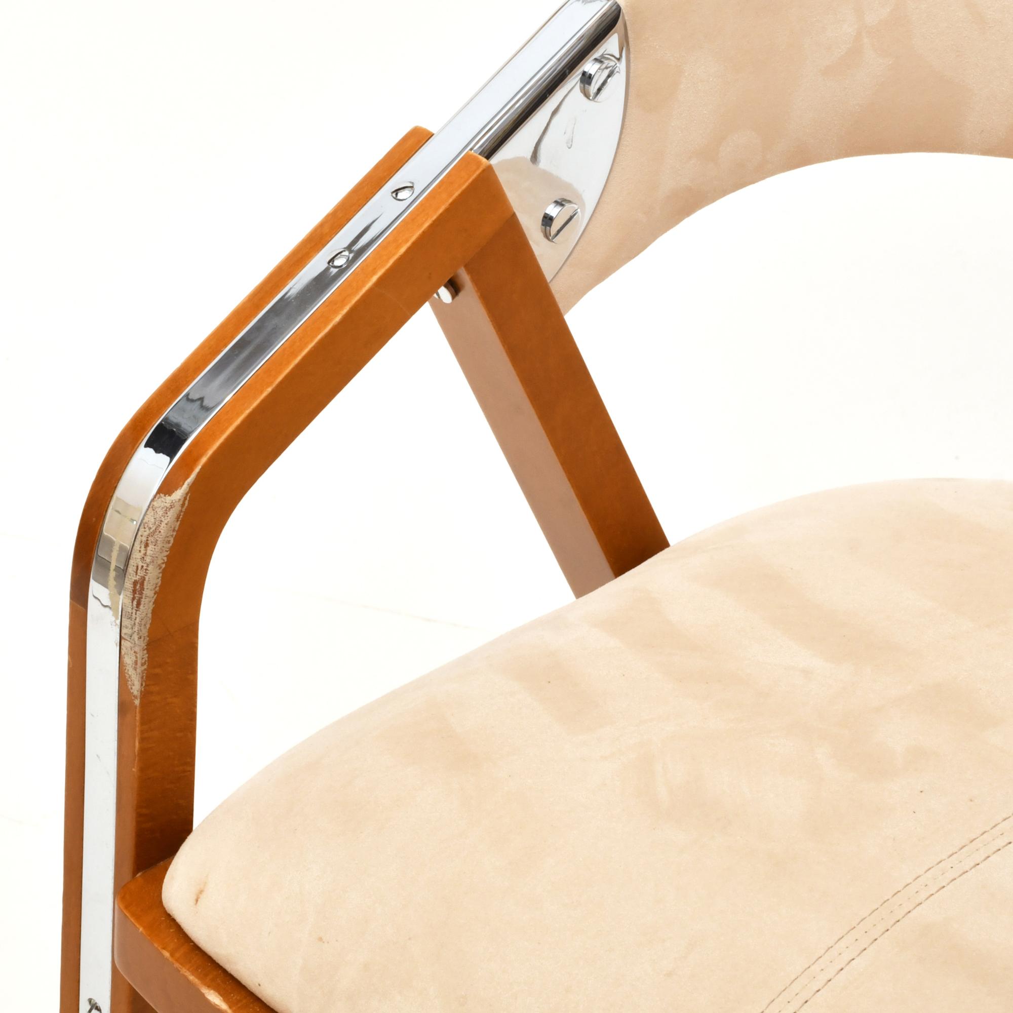 JAUME TRESSERRA (BARCELONA, 1943) Lote de cuatro sillas Spi