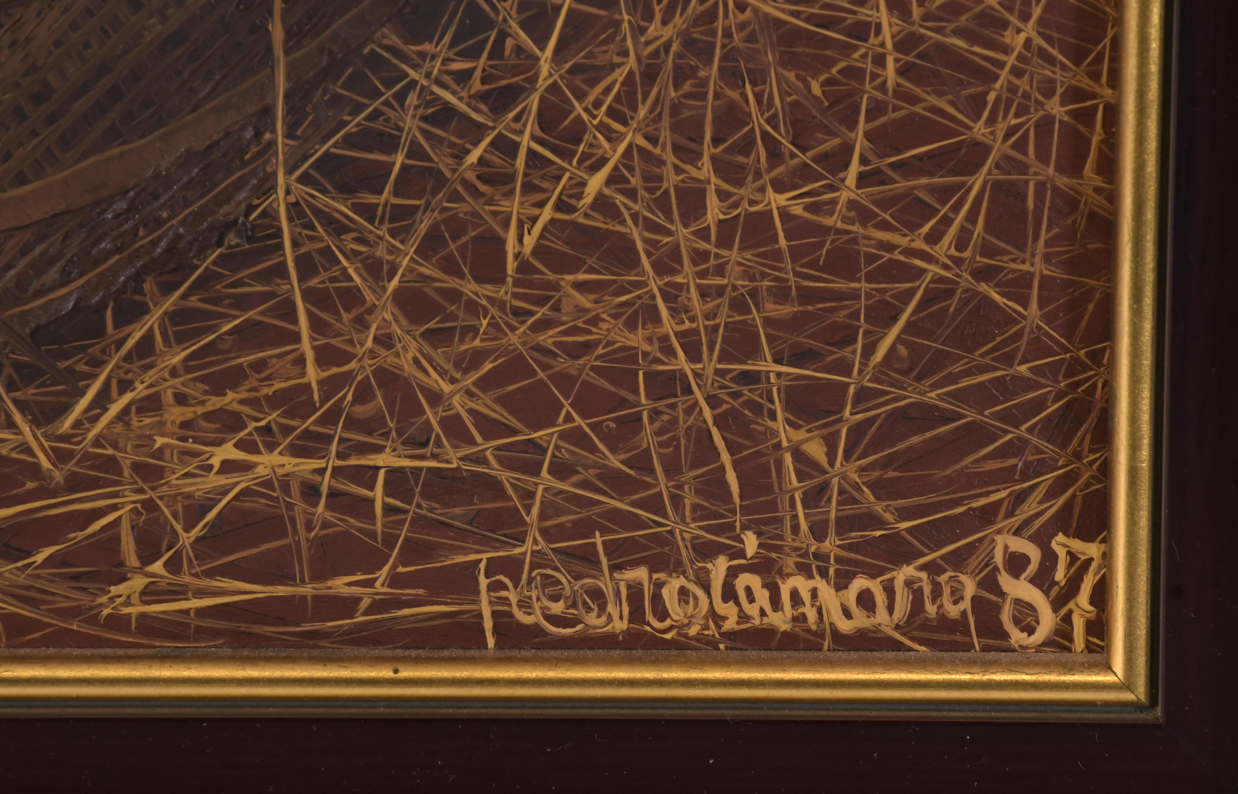 PEDRO CAMARA (1936-2017).  "Paloma", 1987.