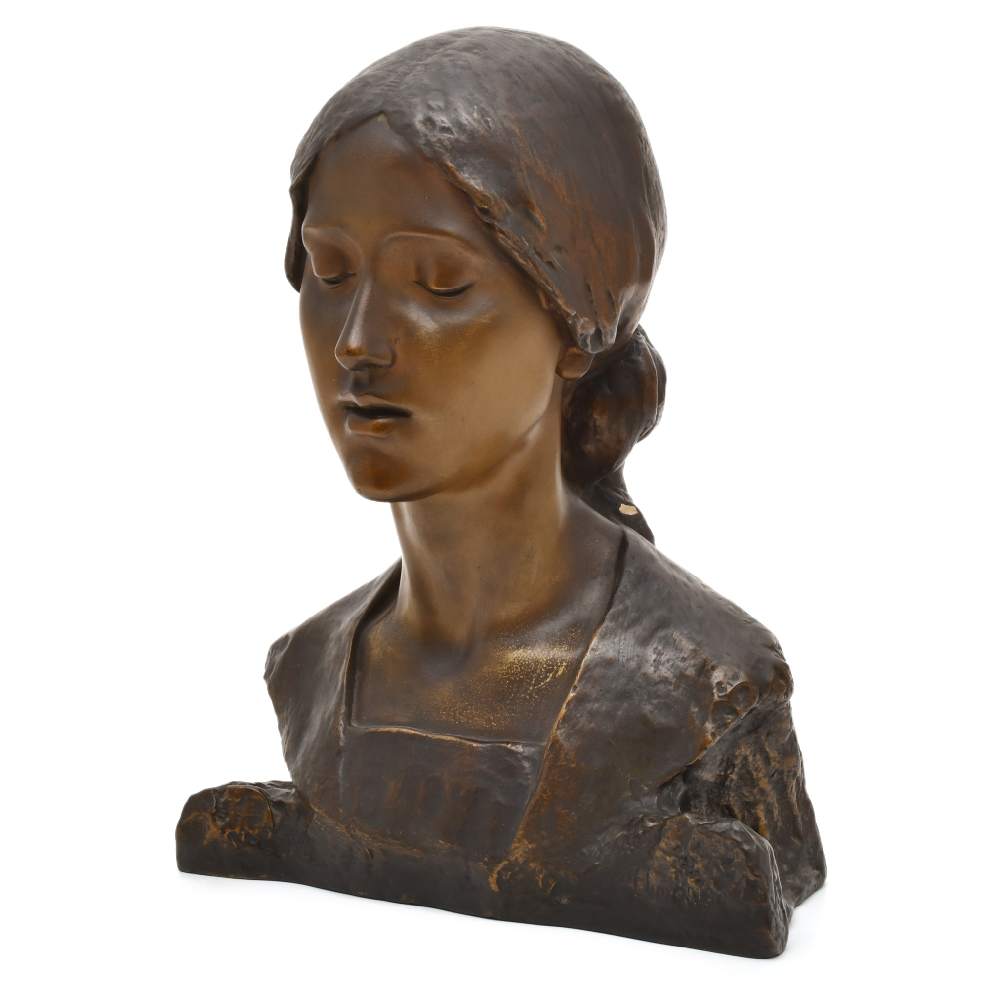 JOSEP LLIMONA (1864-1934). Busto femenina.