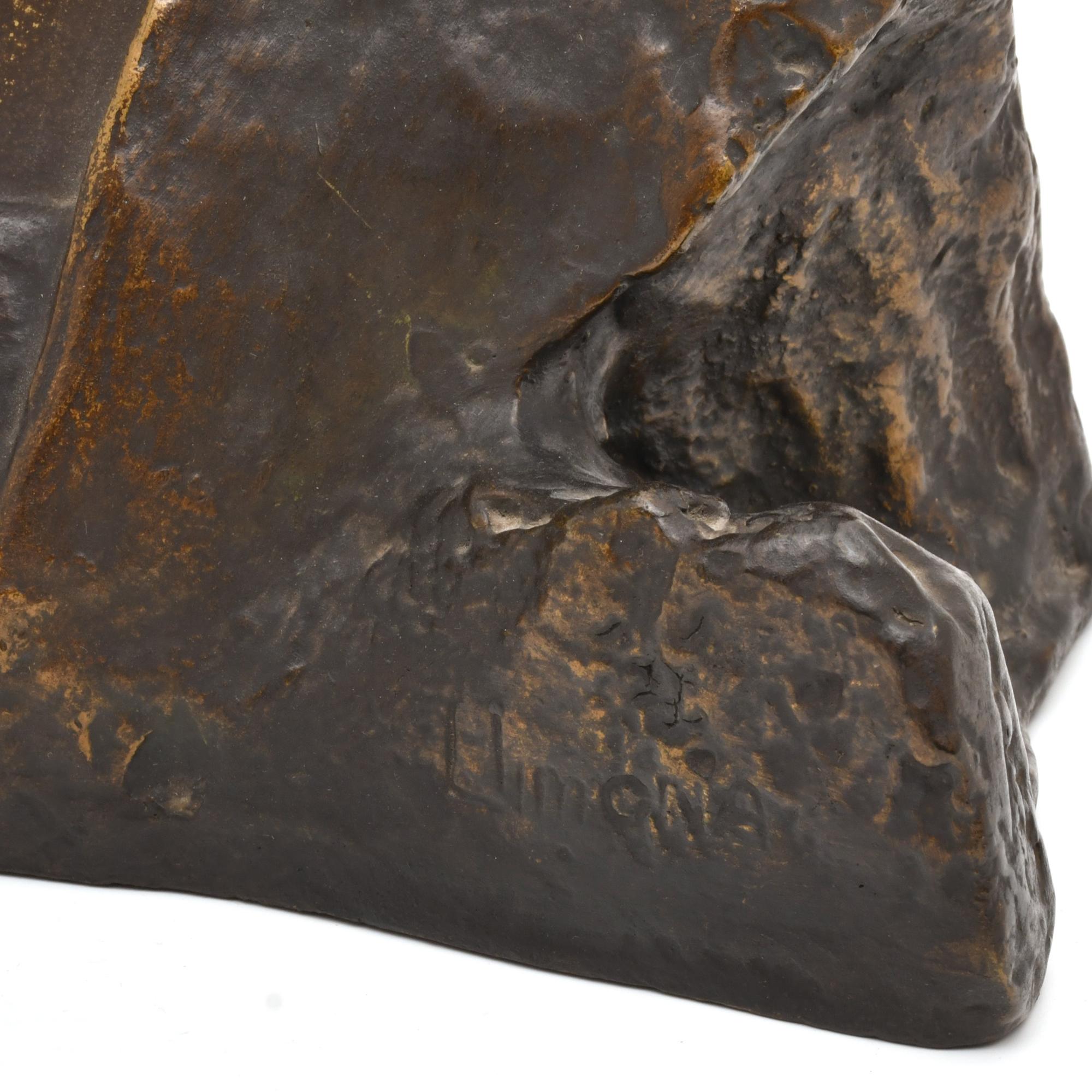 JOSEP LLIMONA (1864-1934). Busto femenina.