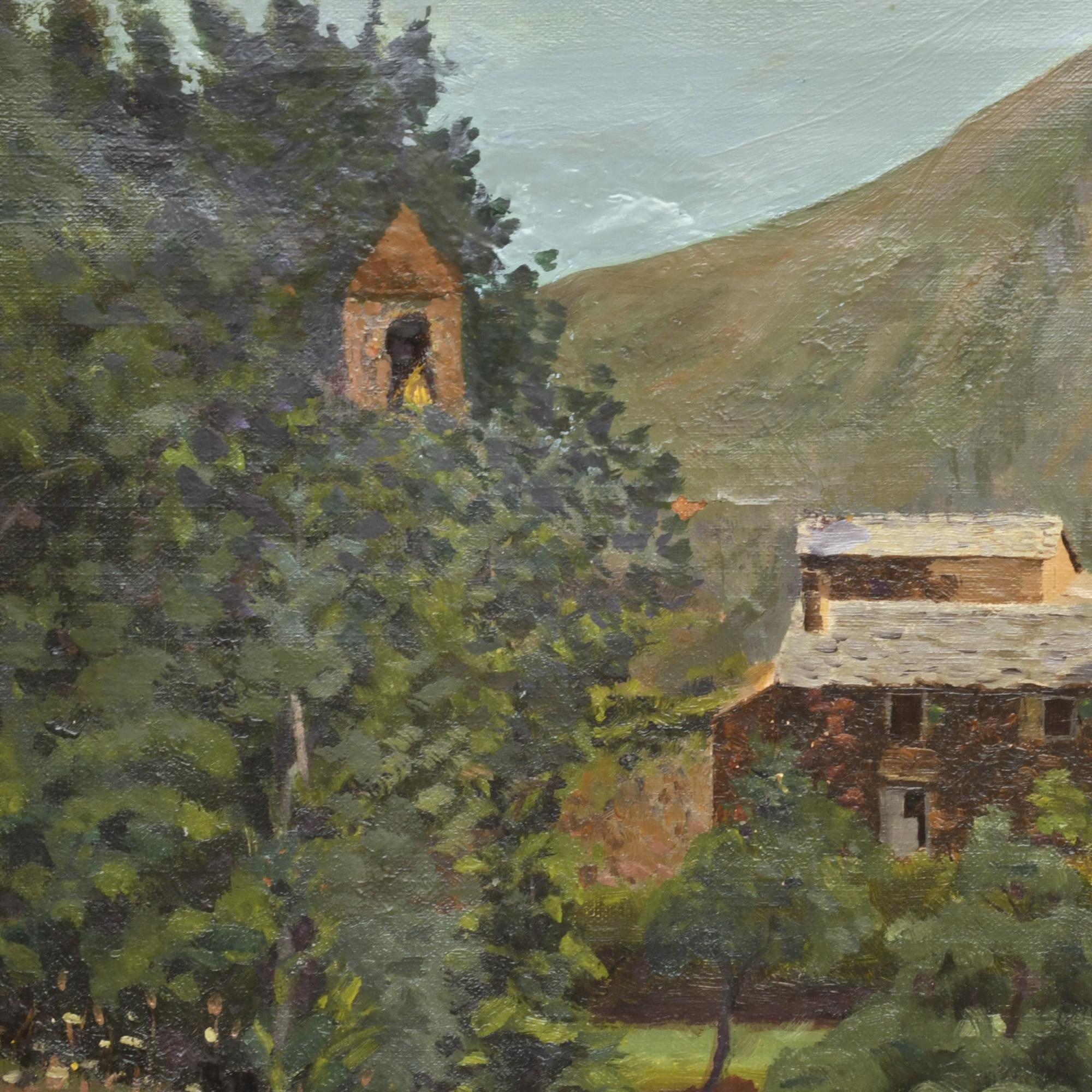 ESCUELA ESPAÑOLA, SIGLO XX. "Paisaje".